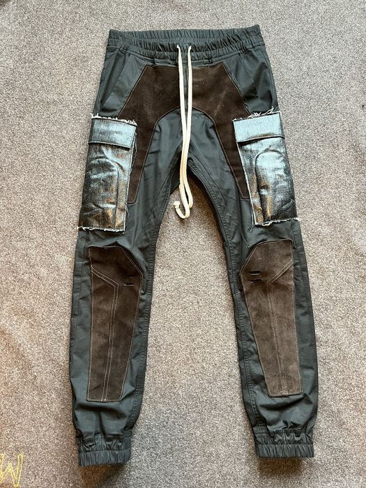 Rick Owens FW19 LARRY RUNWAY CARGO JOGGERS | Grailed