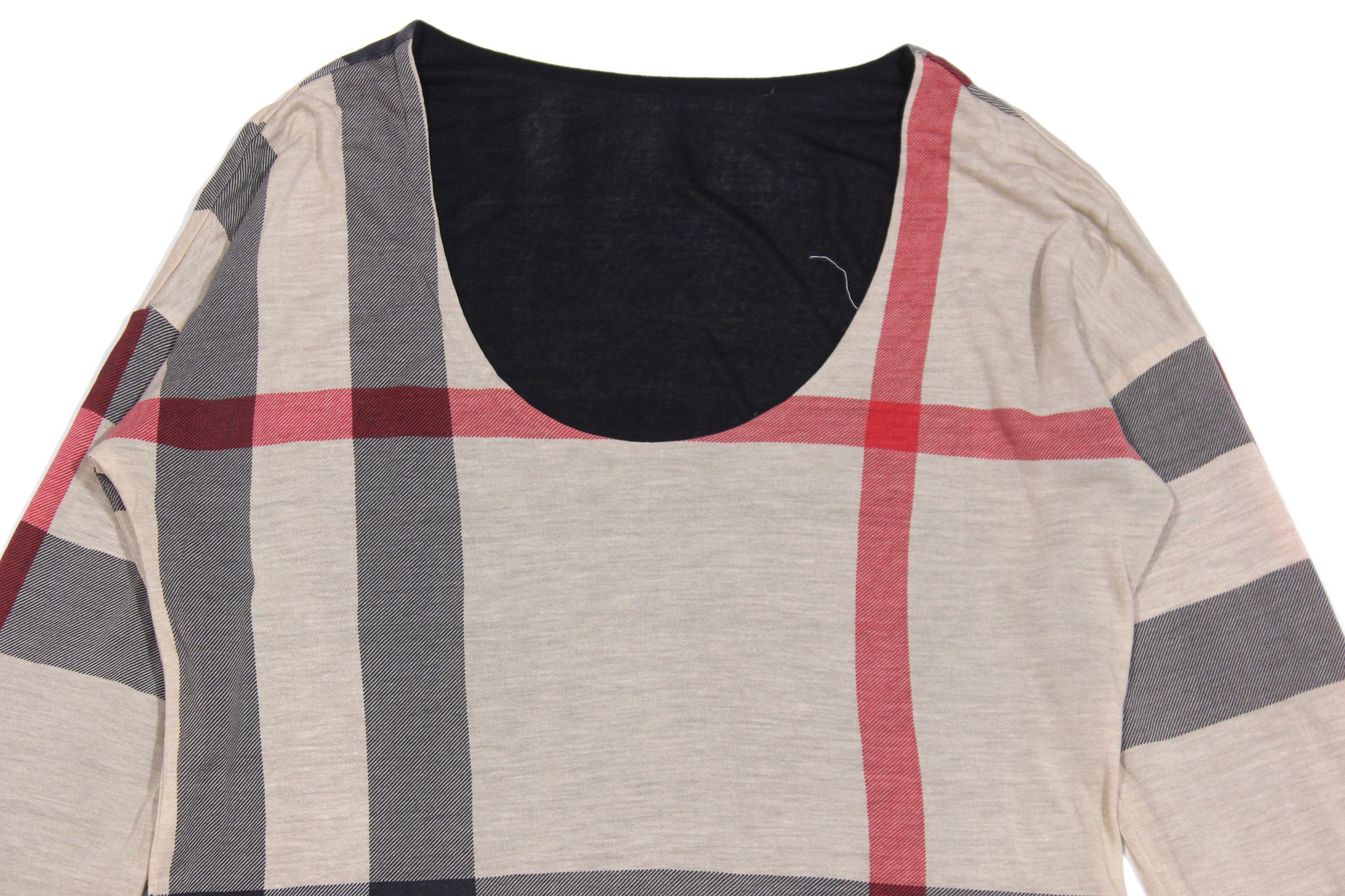 Burberry Nova Check Reversible Longsleeve Size XL / US 12-14 / IT 48-50 - 5 Thumbnail