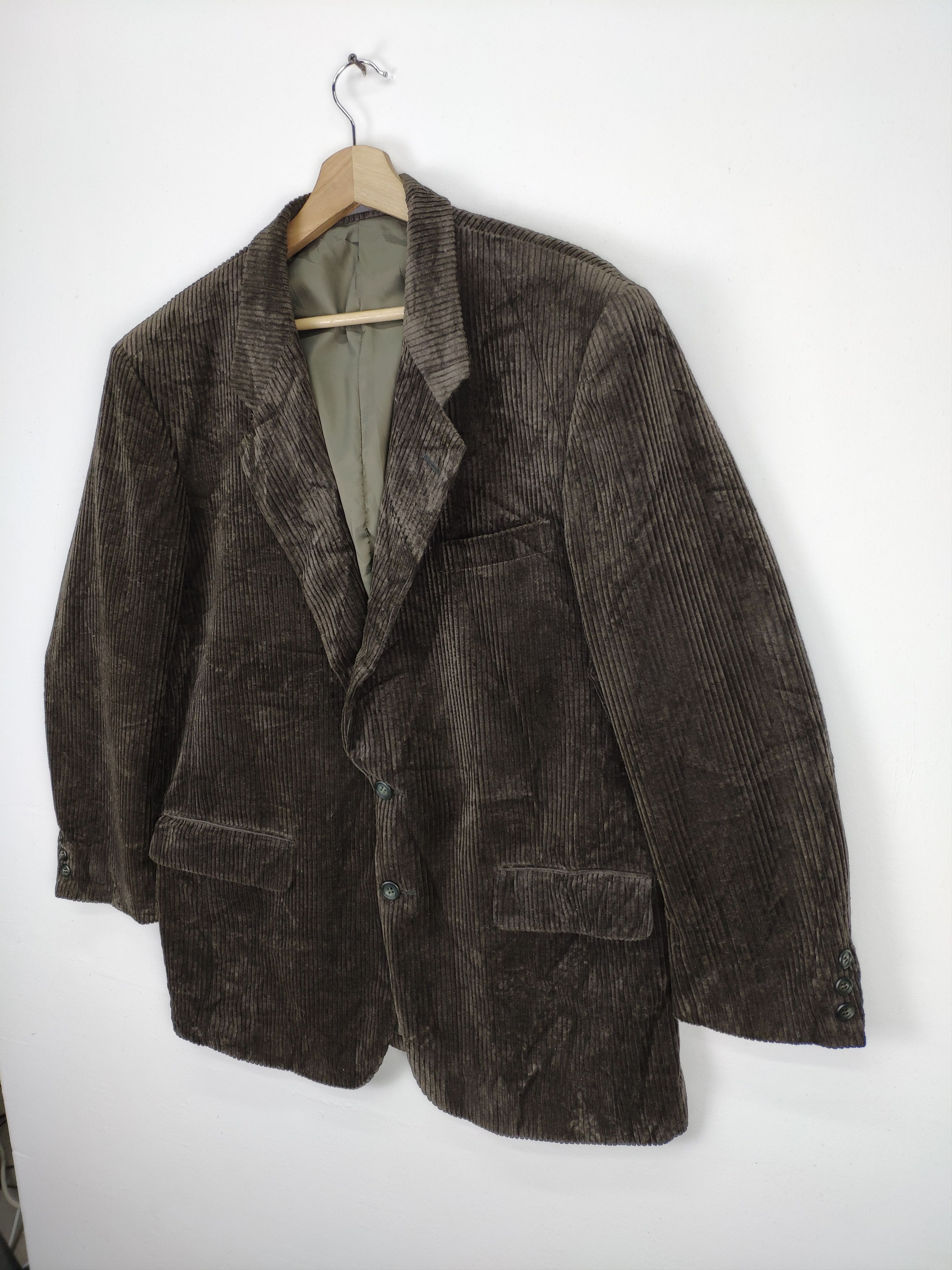Vintage Vintage Corduroy Blazer Travis Style Size US L / EU 52-54 / 3 - 2 Thumbnail