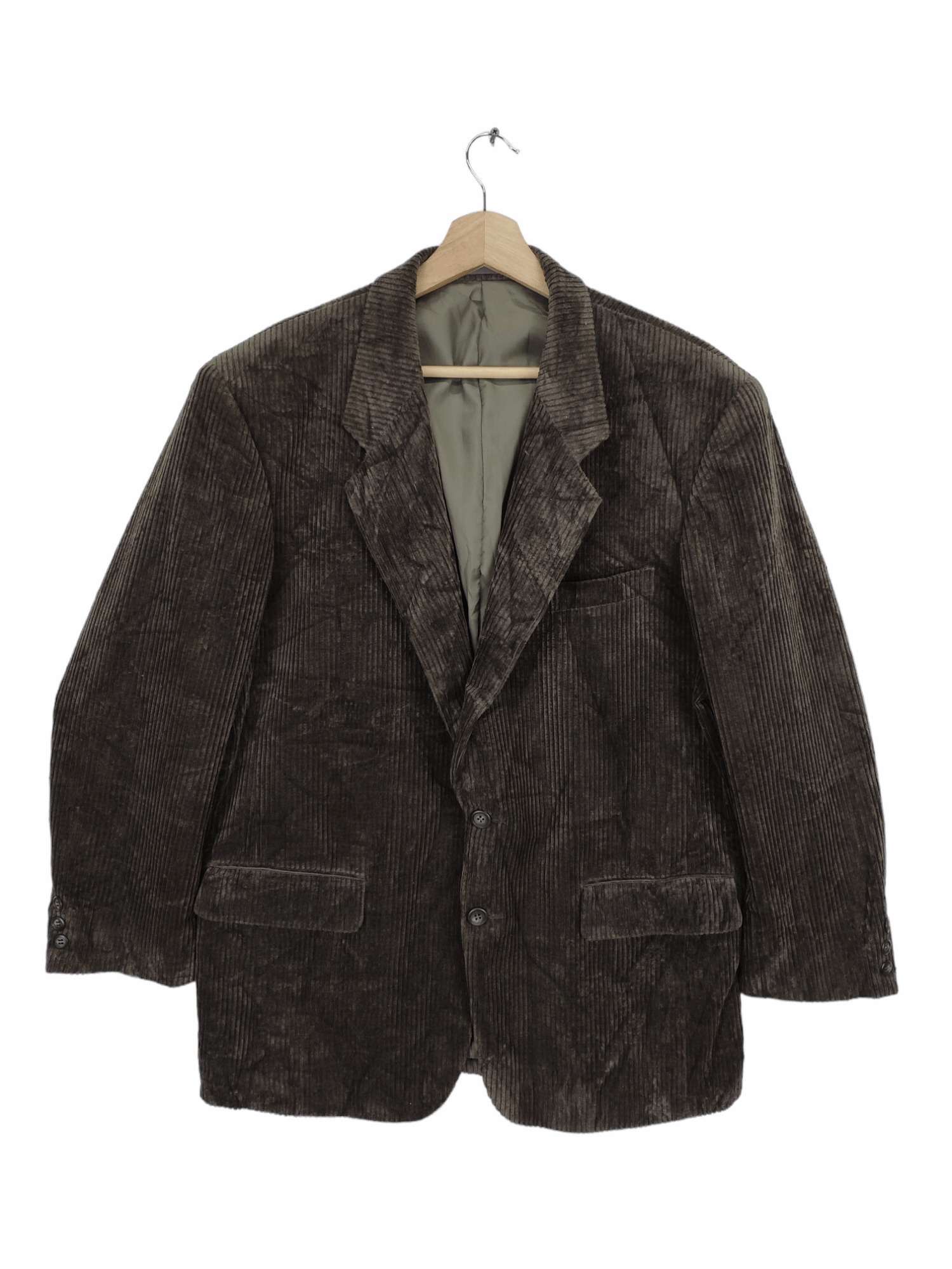 Vintage Vintage Corduroy Blazer Travis Style Size US L / EU 52-54 / 3 - 1 Thumbnail