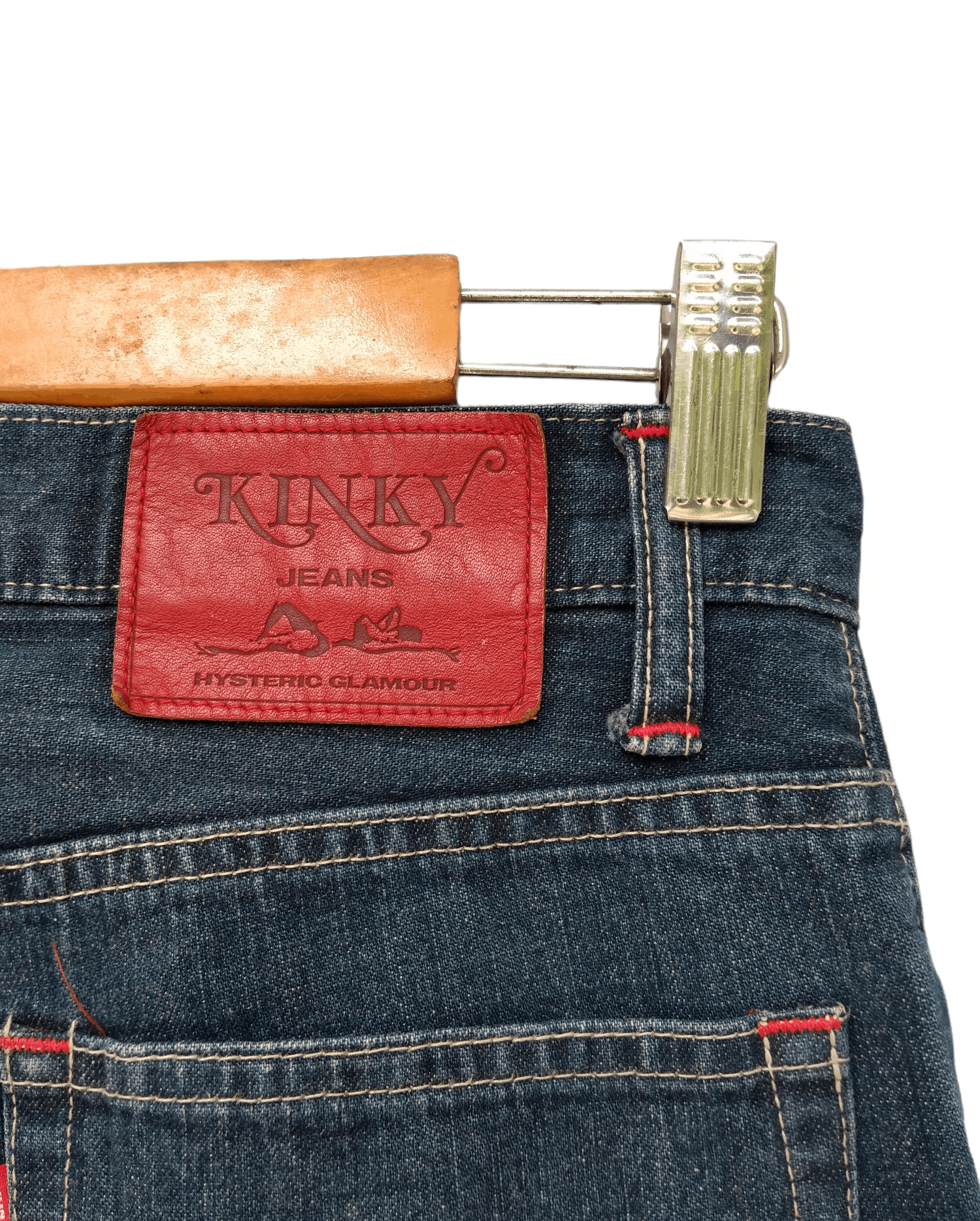Hysteric Glamour Vintage 90s Hysteric Glamour Kinky The Super Shys Hagi Jeans Size US 30 / EU 46 - 17 Thumbnail