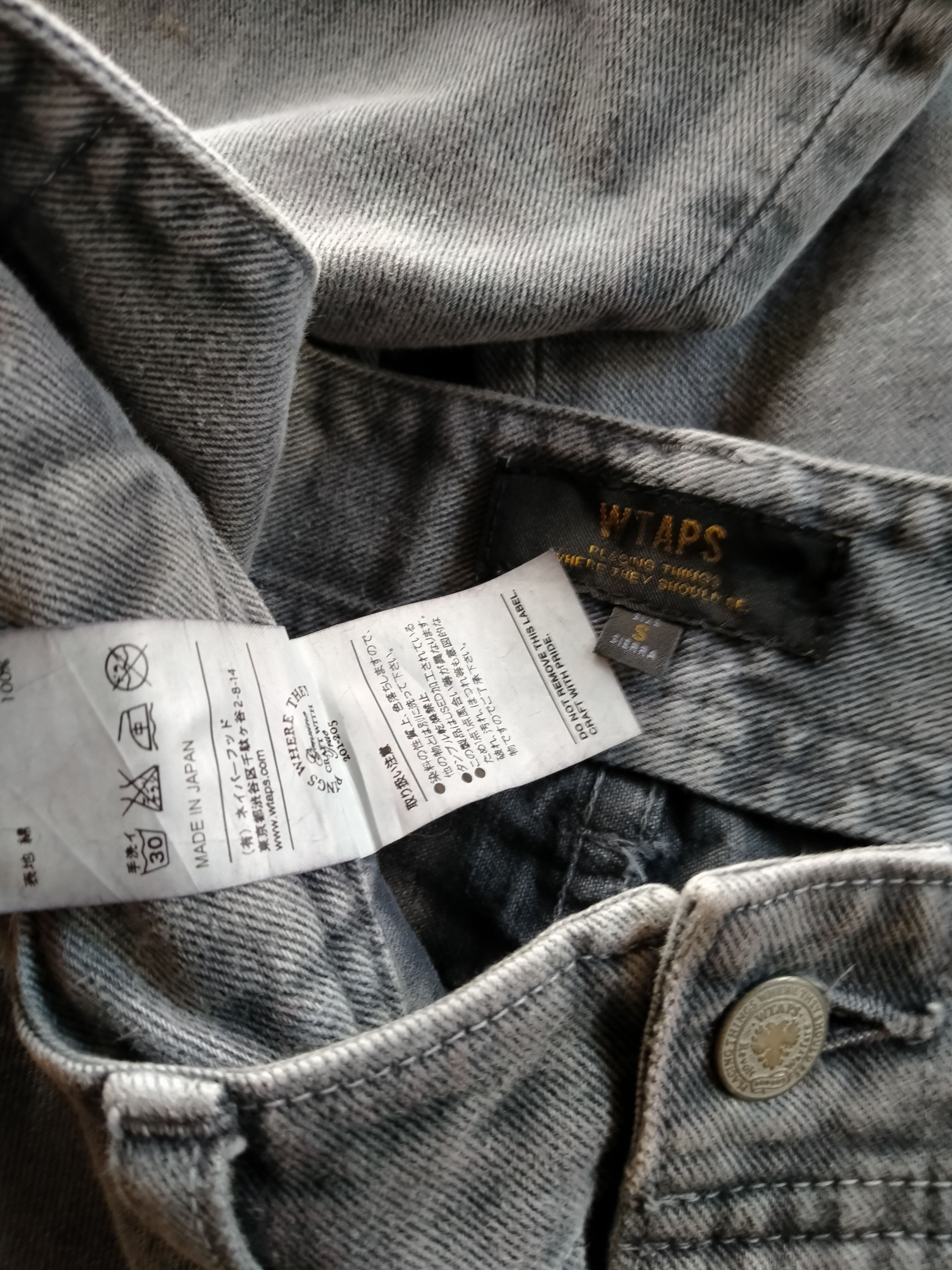 Wtaps Wtaps EX31_COLLECTION 13oz Denim Skinny Jeans Size US 32 / EU 48 - 16 Thumbnail