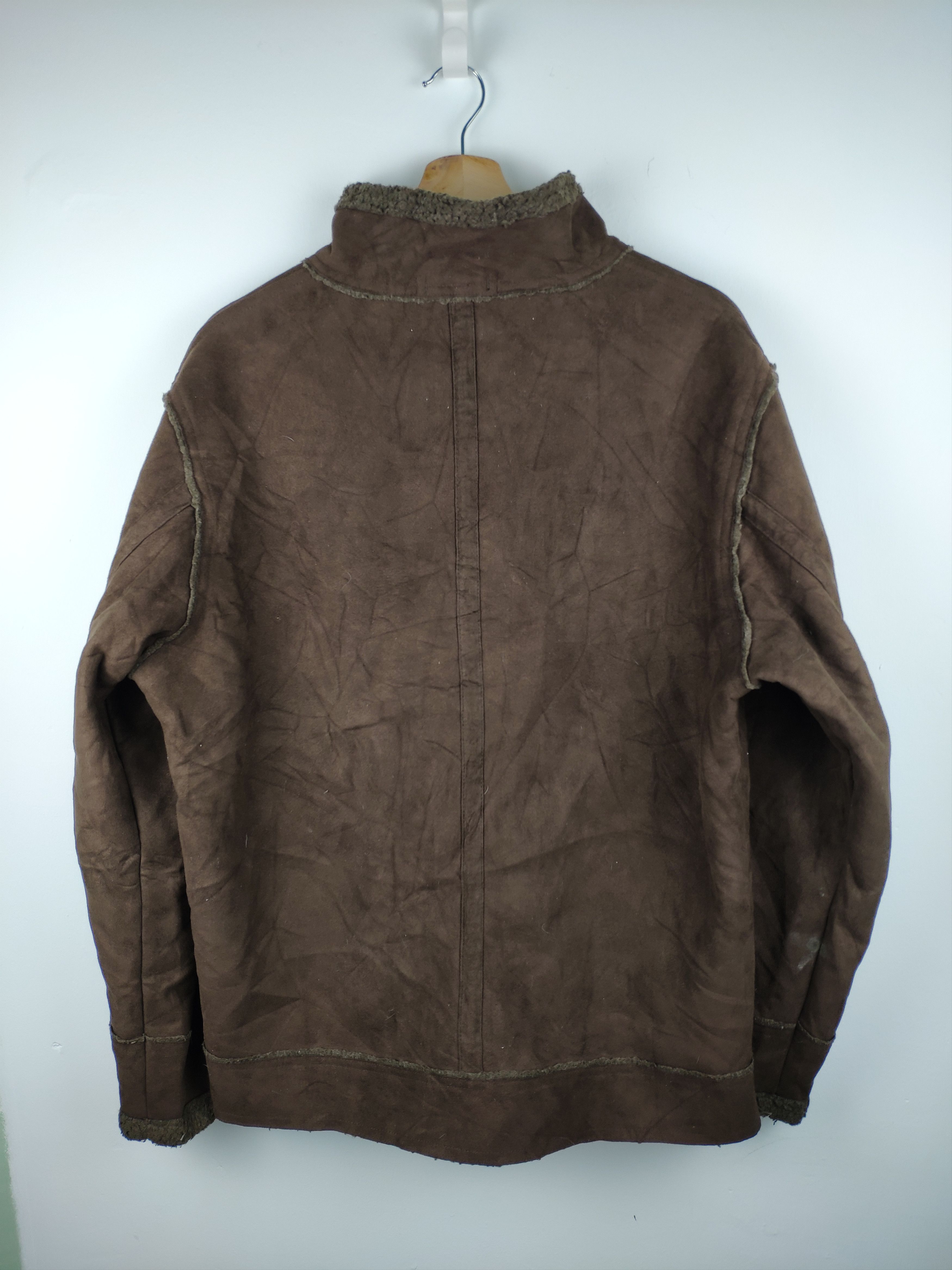 Japanese Brand × Uniqlo × Vintage Uniqlo Jacket Lining Sherpa Jacket Size US M / EU 48-50 / 2 - 9 Thumbnail