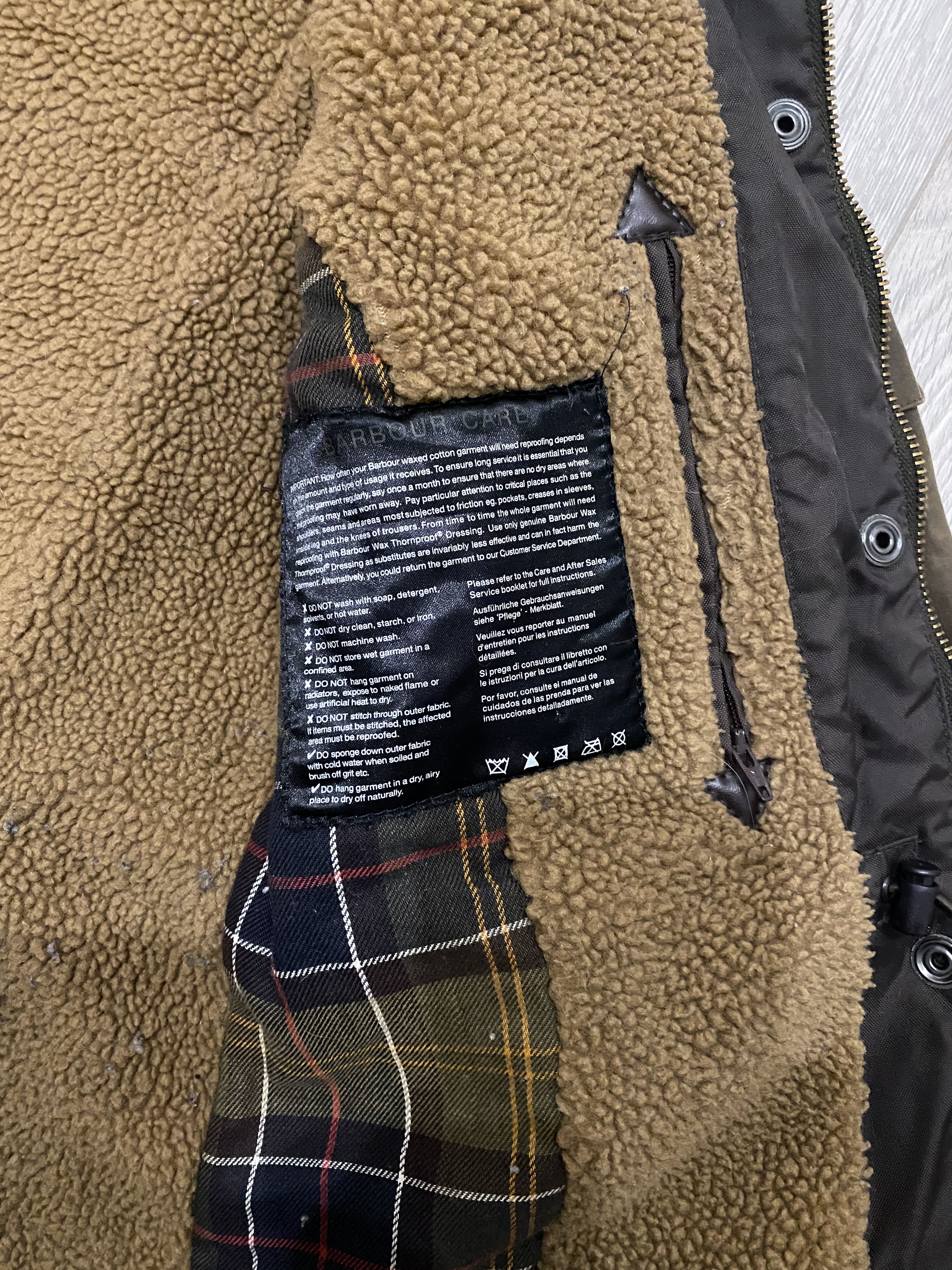 Barbour Barbour Waxed Winter Force Parka Size Uk 10 Us ^ Size M / US 6-8 / IT 42-44 - 7 Thumbnail