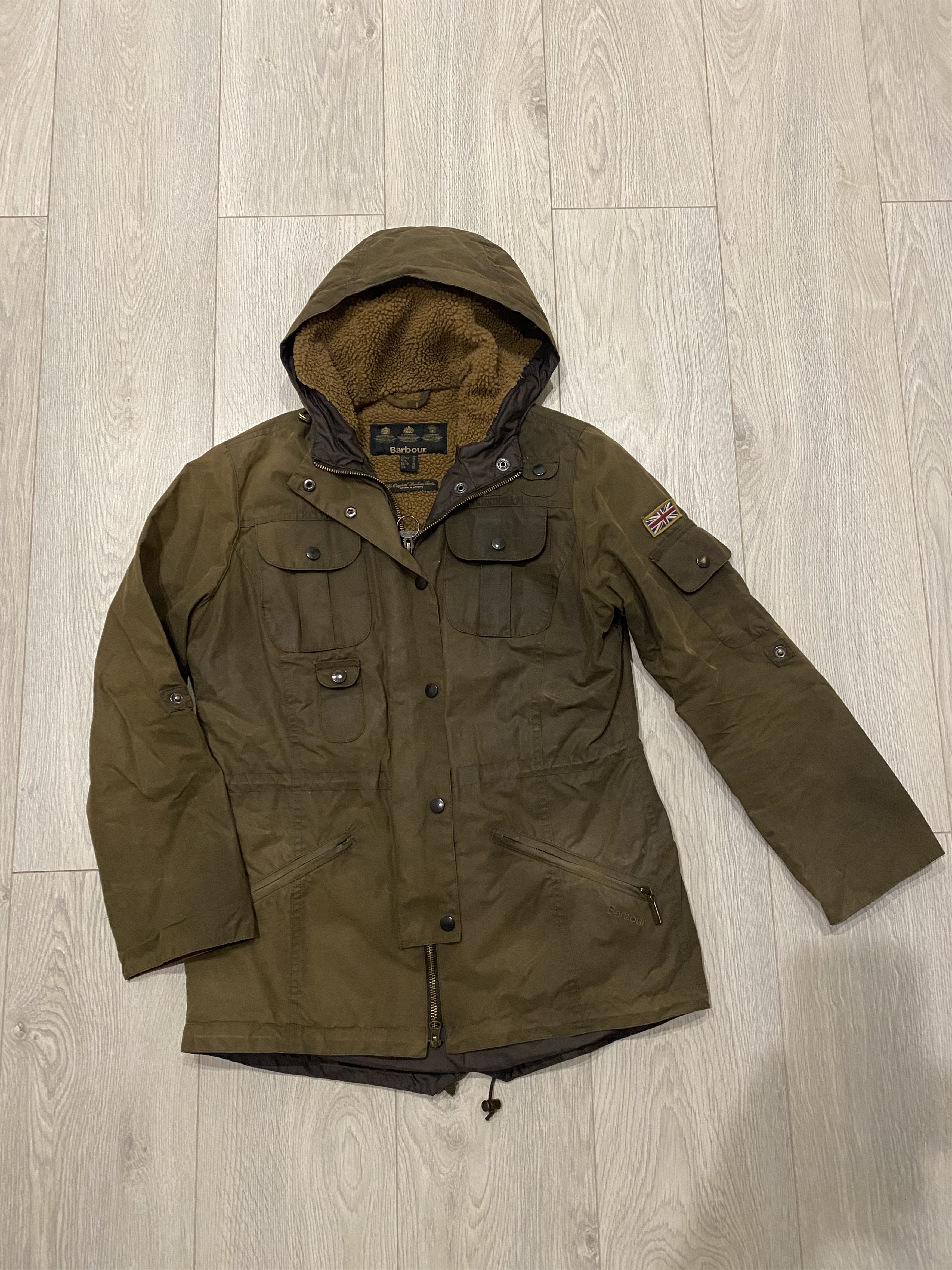 Barbour Winter Force Parka Grailed