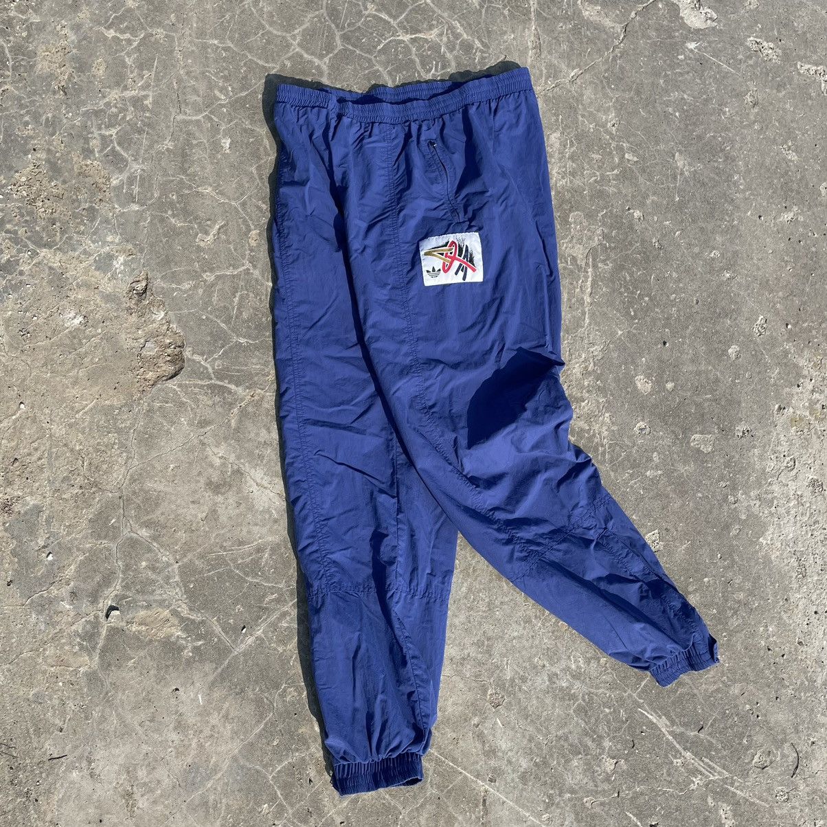 Number (N)ine Vintage Adidas Pants 90s Streetwear Ballon Y2K Big Logo Size US 34 / EU 50 - 2 Thumbnail