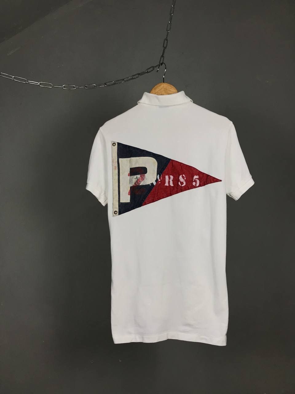 Polo Ralph Lauren Polo Ralph Lauren vintage luxury overprinted polo tee Size US S / EU 44-46 / 1 - 2 Thumbnail