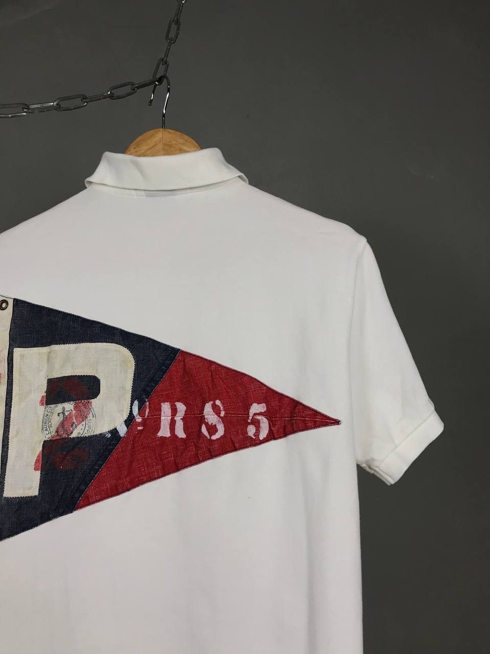 Polo Ralph Lauren Polo Ralph Lauren vintage luxury overprinted polo tee Size US S / EU 44-46 / 1 - 8 Thumbnail