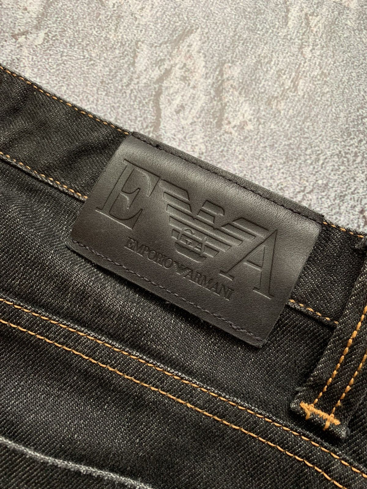 Armani Exchange × Emporio Armani × Giorgio Armani Emporio Armani 32 denim dark trousers pants jeans chinos Size US 32 / EU 48 - 9 Thumbnail