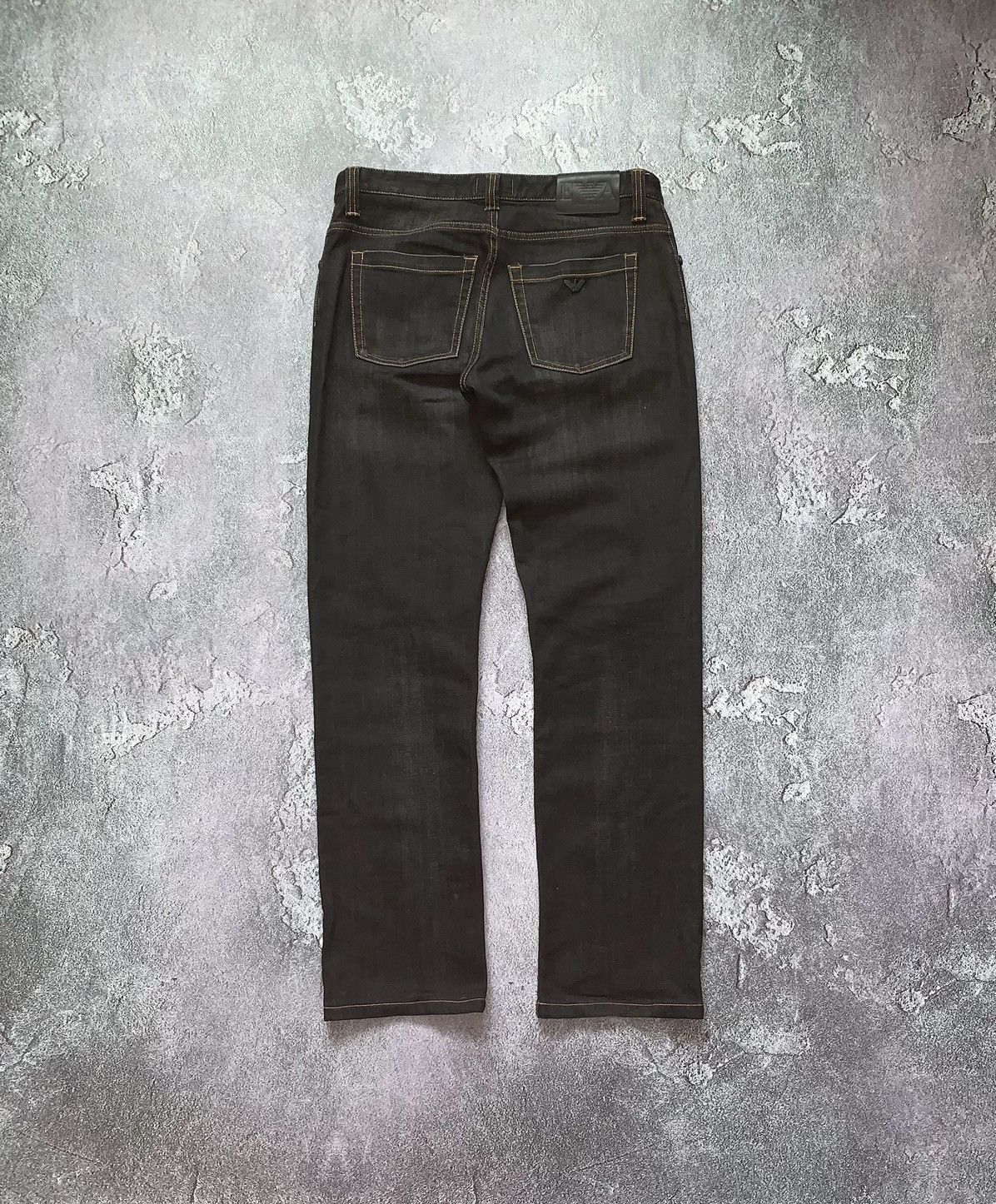 Armani Exchange × Emporio Armani × Giorgio Armani Emporio Armani 32 denim dark trousers pants jeans chinos Size US 32 / EU 48 - 6 Thumbnail