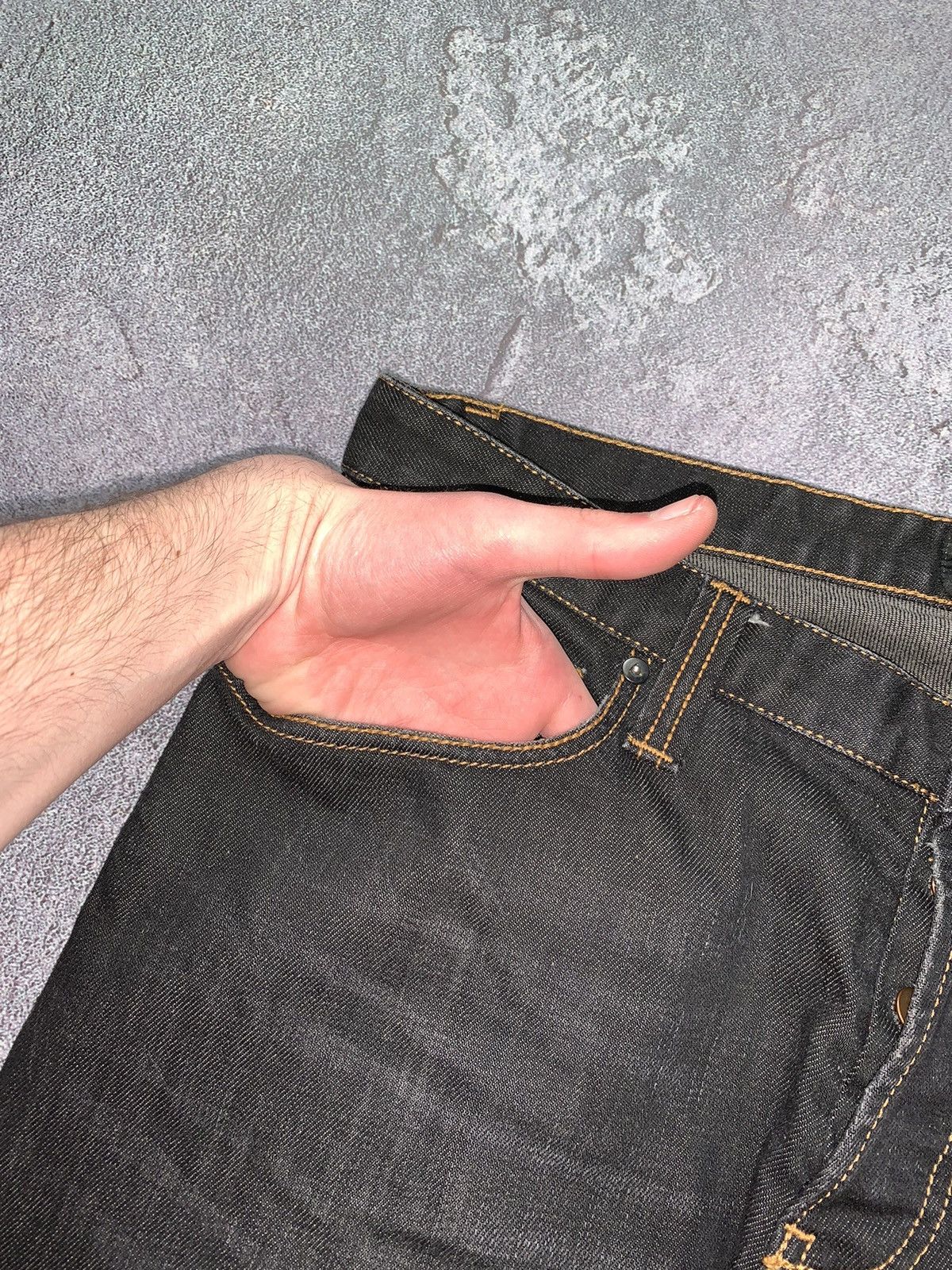 Armani Exchange × Emporio Armani × Giorgio Armani Emporio Armani 32 denim dark trousers pants jeans chinos Size US 32 / EU 48 - 16 Thumbnail