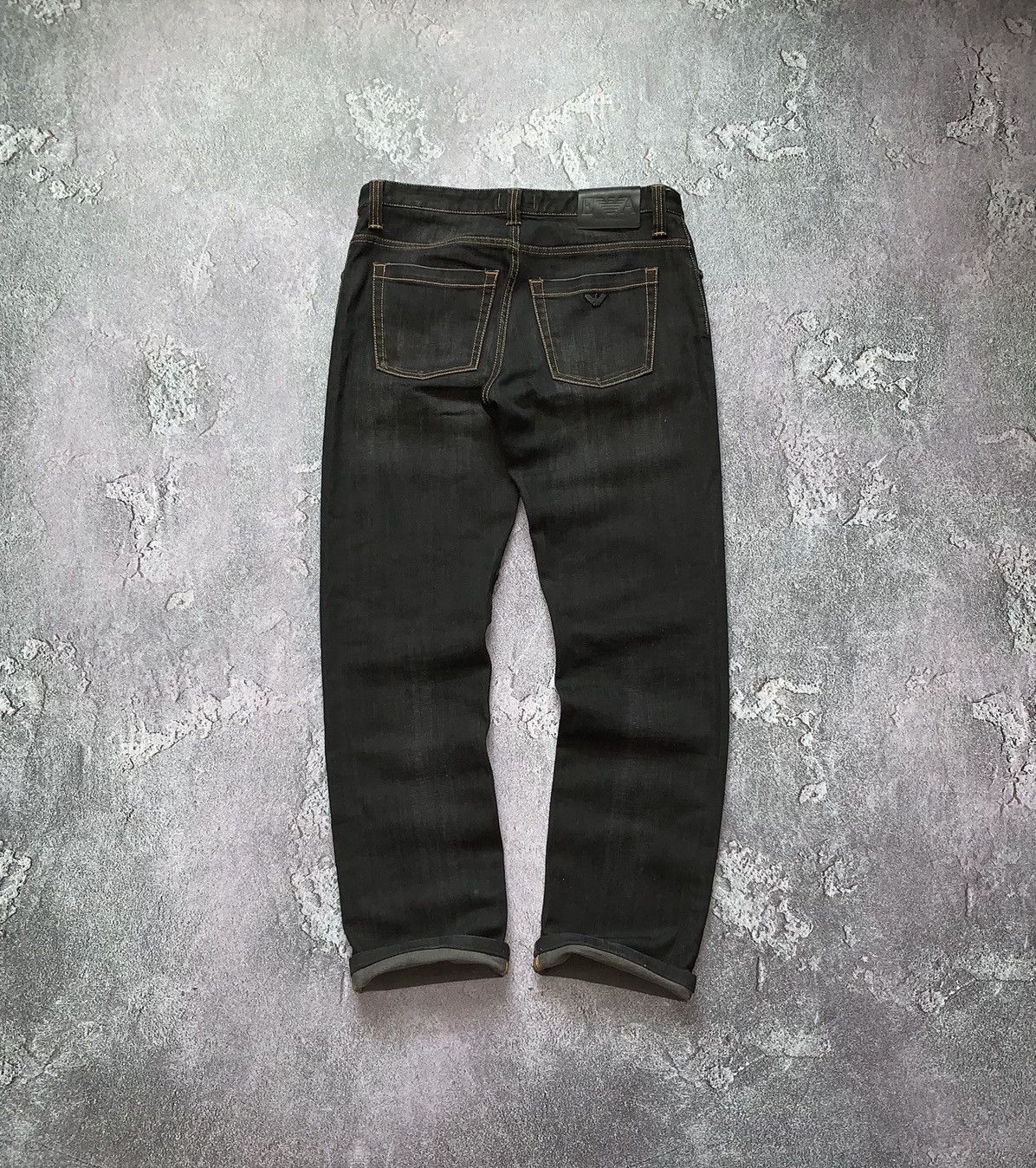 Armani Exchange × Emporio Armani × Giorgio Armani Emporio Armani 32 denim dark trousers pants jeans chinos Size US 32 / EU 48 - 1 Thumbnail