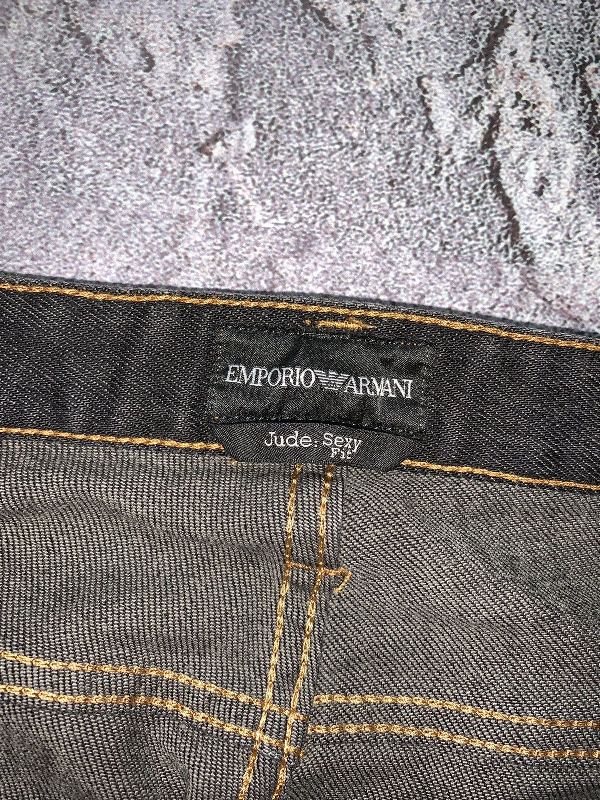 Armani Exchange × Emporio Armani × Giorgio Armani Emporio Armani 32 denim dark trousers pants jeans chinos Size US 32 / EU 48 - 17 Thumbnail