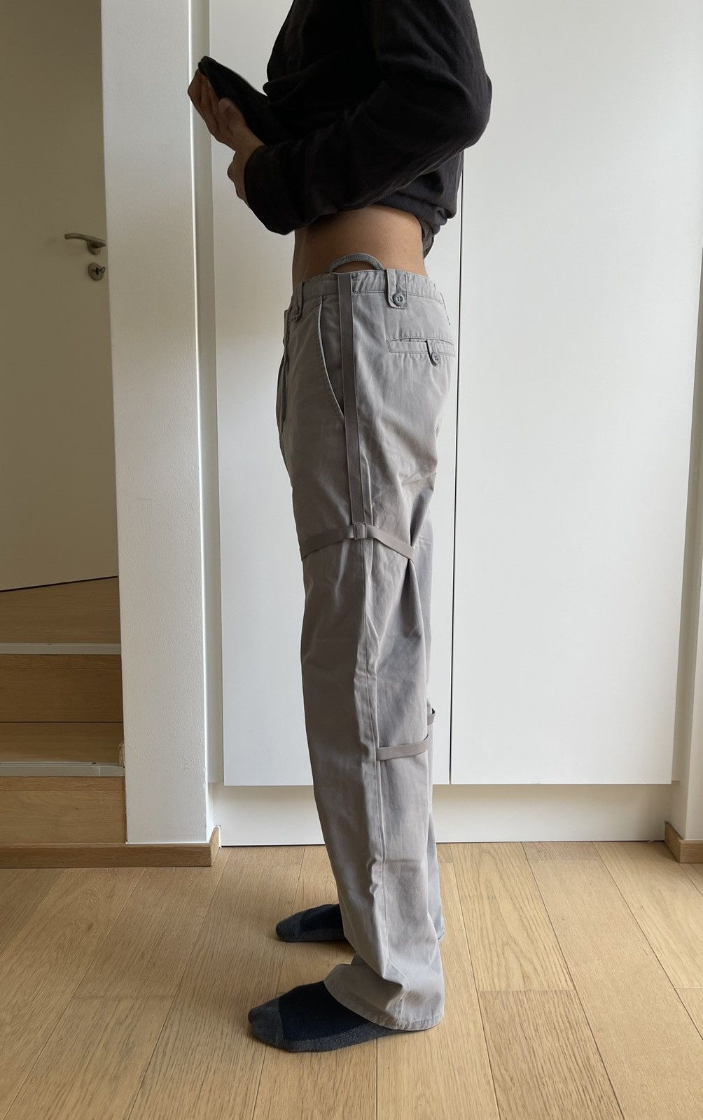 Helmut Lang Helmut Lang SS99 Bondage Pants Size US 29 - 19 Thumbnail