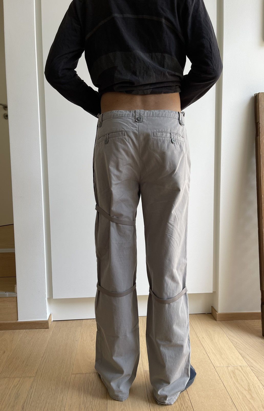 Helmut Lang Helmut Lang SS99 Bondage Pants Size US 29 - 20 Thumbnail