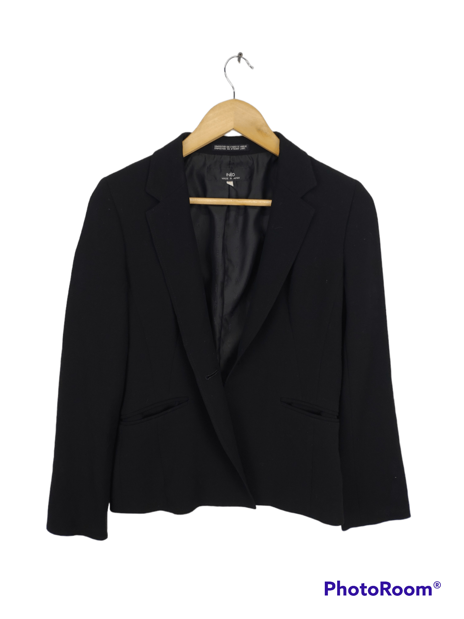 Designer × Yohji Yamamoto OFFER💥 Ined by Yohji Yamamoto Wool Blazer Coat Jacket Size S / US 4 / IT 40 - 1 Thumbnail