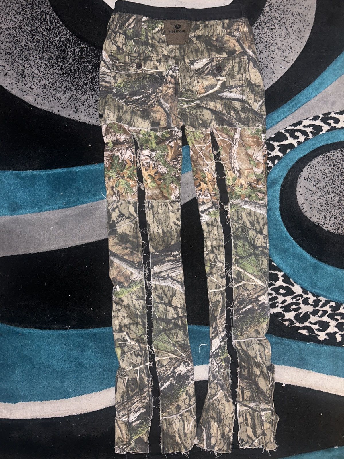 Handmade mossy oak custom cargo/denim Size US 28 / EU 44 - 2 Thumbnail