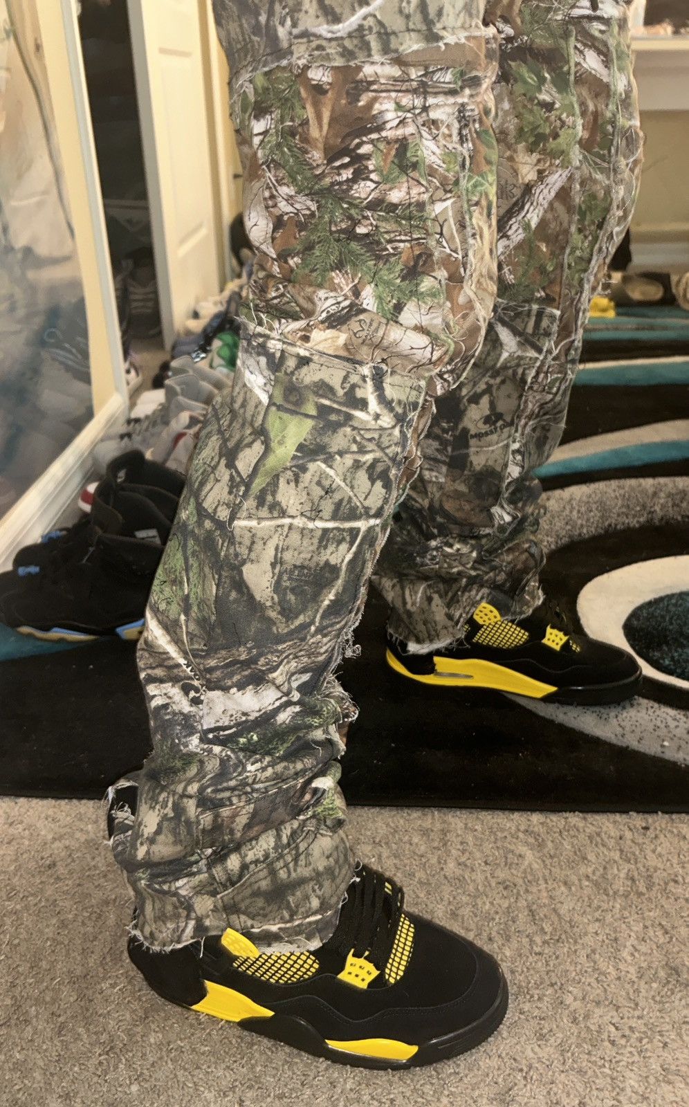 Handmade mossy oak custom cargo/denim Size US 28 / EU 44 - 4 Thumbnail