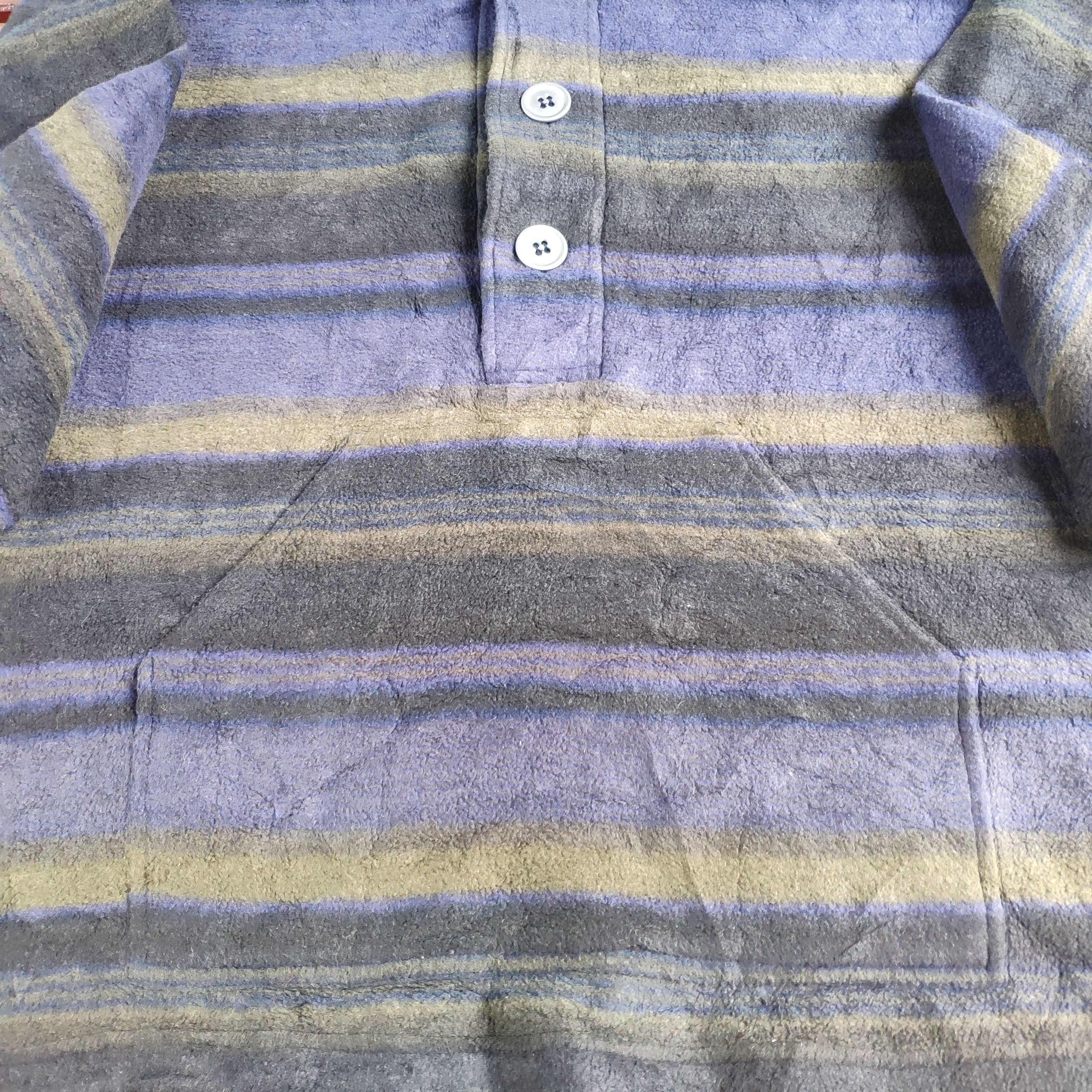 Japanese Brand × Vintage Steal 💥 Vintage Polo Long Sleeve Shirt Fleece by Scommessa Size US L / EU 52-54 / 3 - 3 Thumbnail