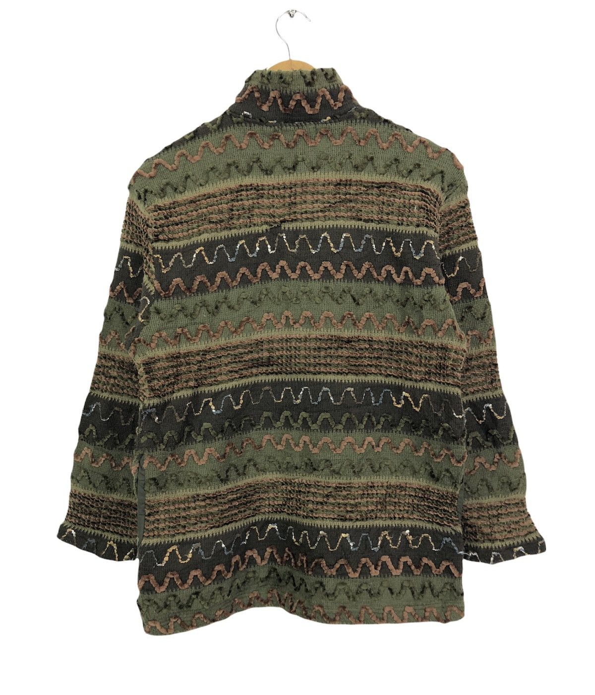 Japanese Brand Bashecinq Femme Paris Half Zipper Sweater Size US M / EU 48-50 / 2 - 2 Thumbnail