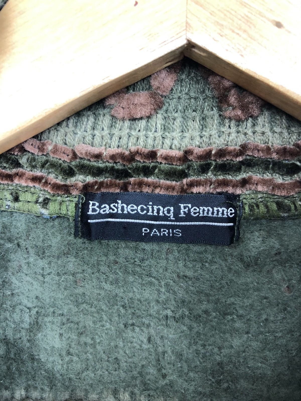 Japanese Brand Bashecinq Femme Paris Half Zipper Sweater Size US M / EU 48-50 / 2 - 10 Thumbnail