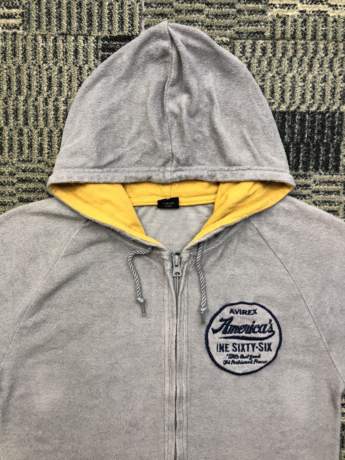 Avirex Avirex Short Sleeve Zipper Hoodie Size US S / EU 44-46 / 1 - 3 Thumbnail