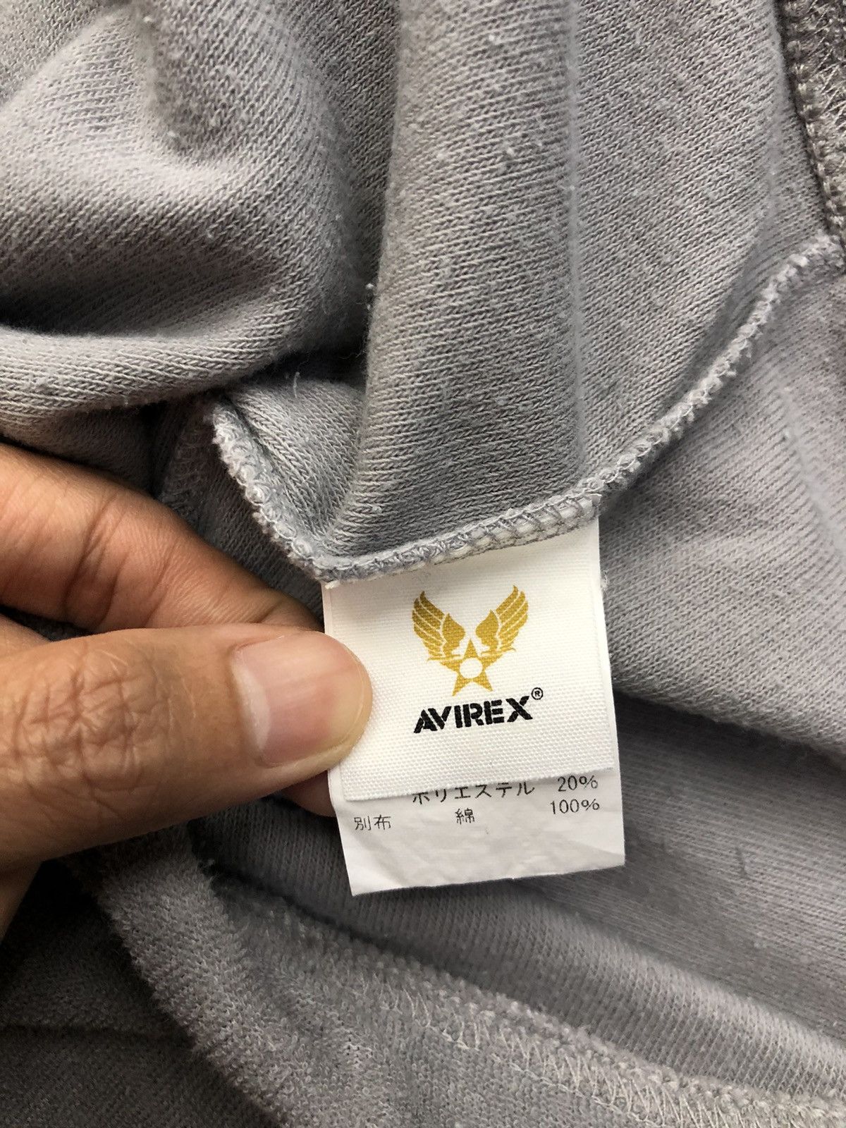 Avirex Avirex Short Sleeve Zipper Hoodie Size US S / EU 44-46 / 1 - 14 Thumbnail