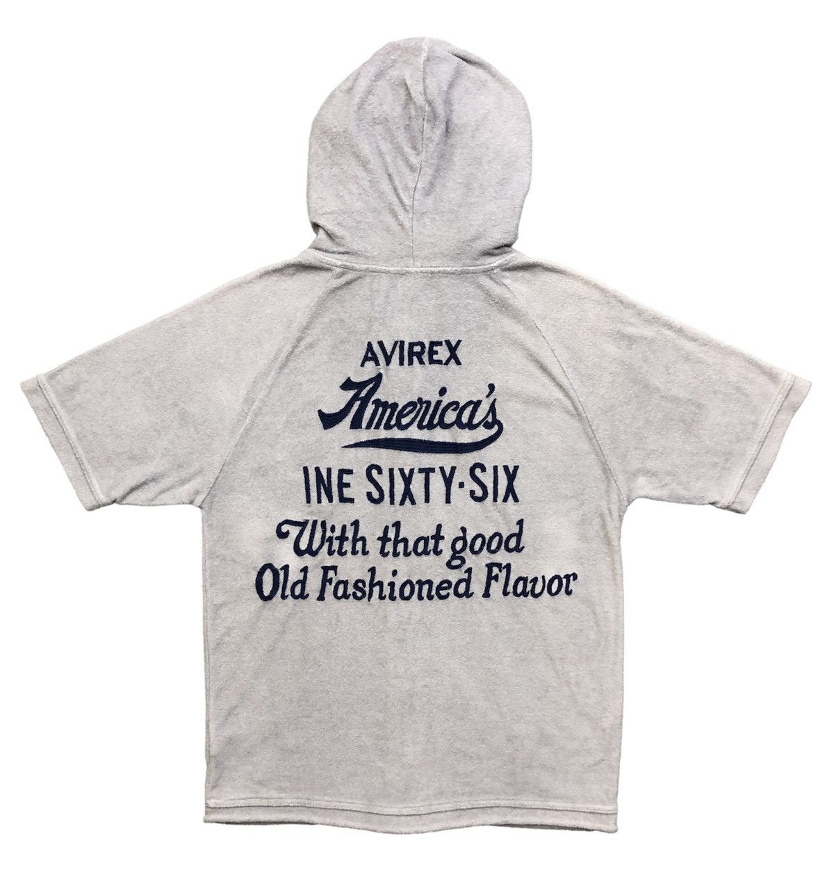 Avirex Avirex Short Sleeve Zipper Hoodie Size US S / EU 44-46 / 1 - 2 Thumbnail