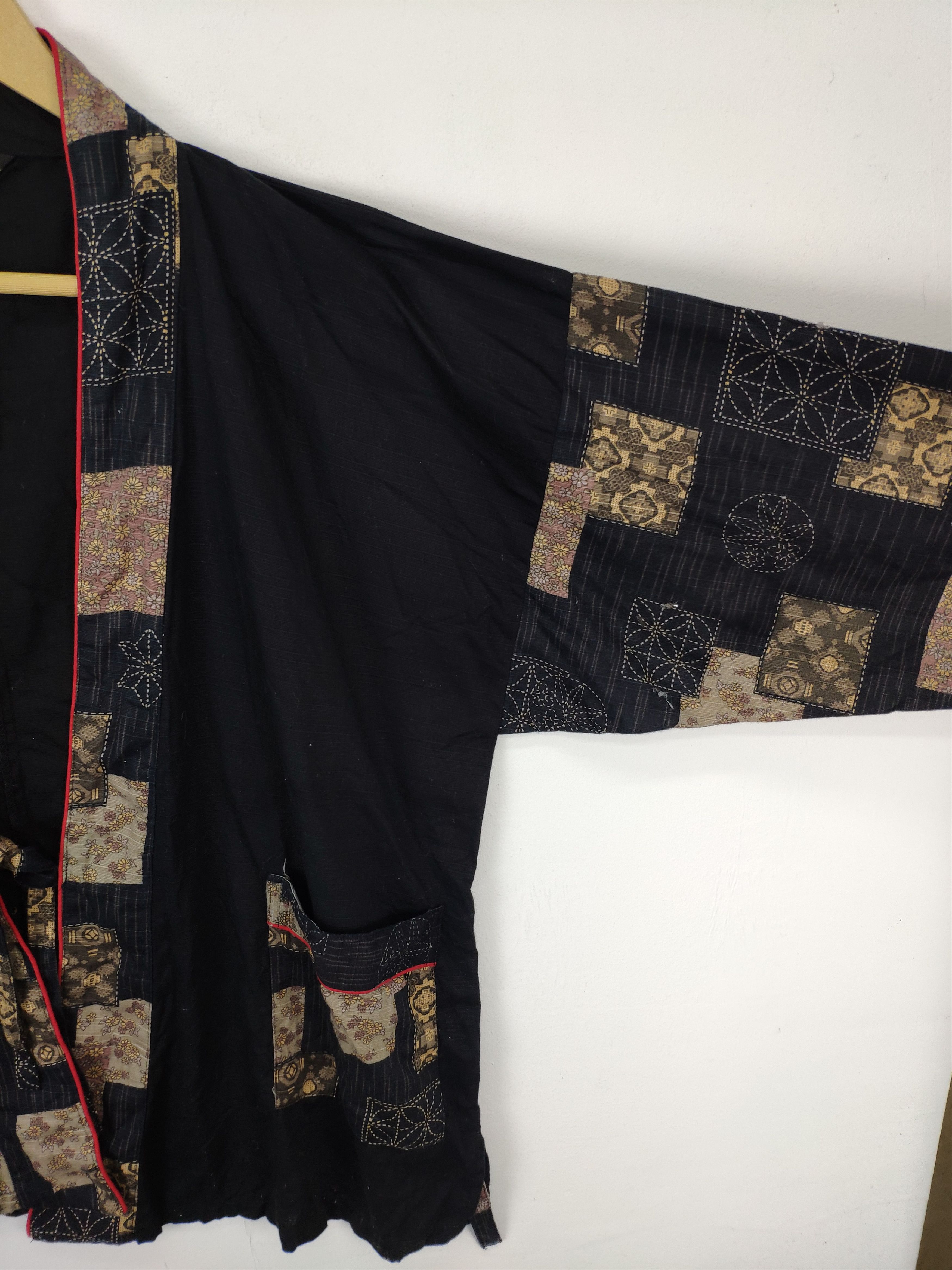 Japanese Brand Vintage Narogi Kimono Cardigan Sashiko Japanese Design Size L / US 10 / IT 46 - 10 Thumbnail