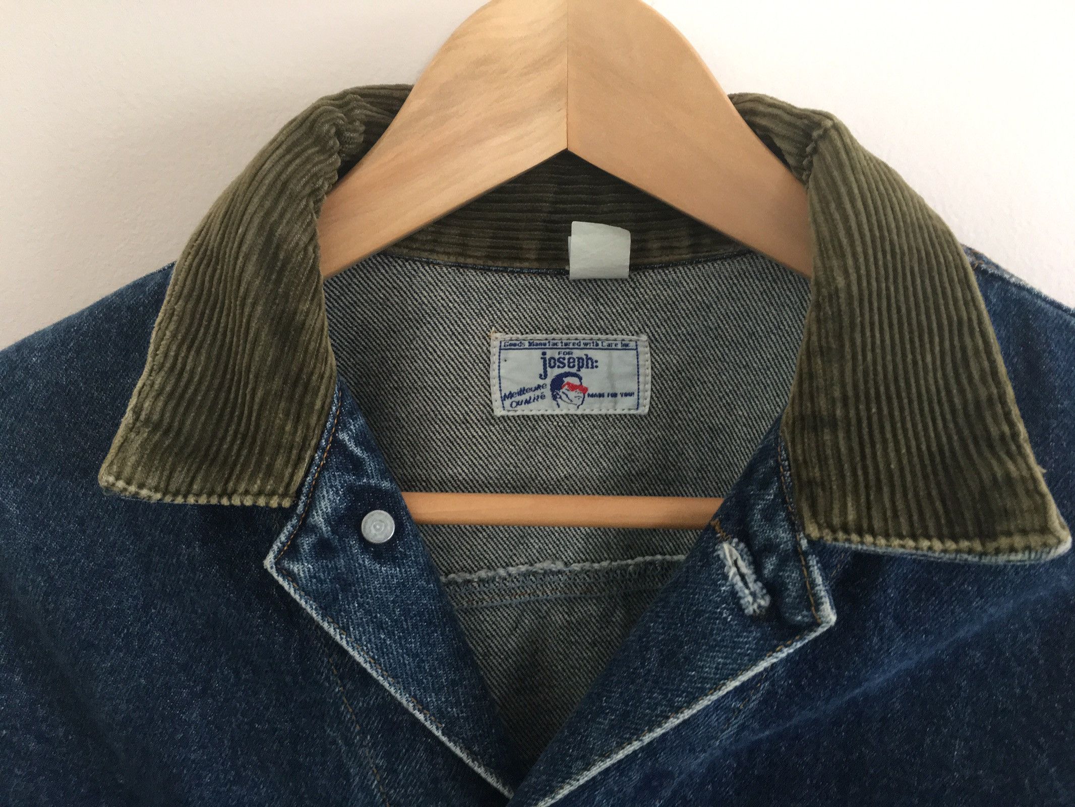 Vintage Denim Trucker Barn Corduroy USA 70s 80s 90s Chore Union Size US M / EU 48-50 / 2 - 6 Thumbnail
