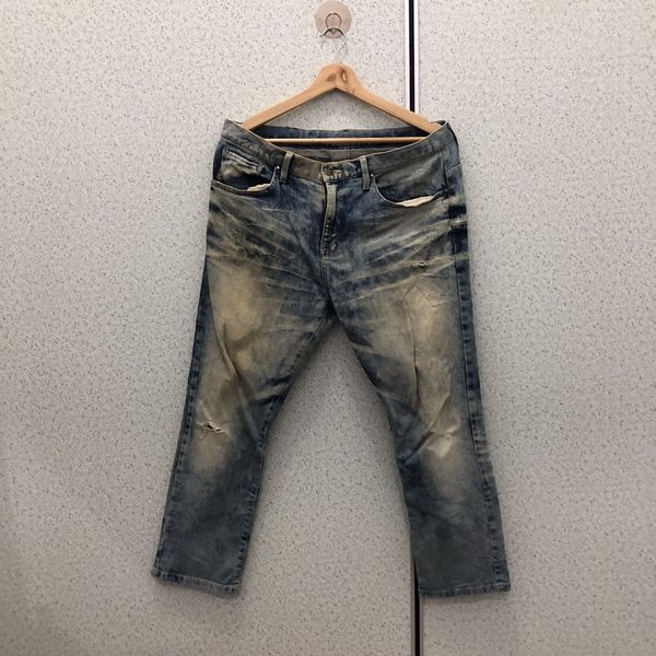 Japanese Brand ACID WASH DESIGN DENIM TORNADO MART REFINED REAL CLOTHES Grailed