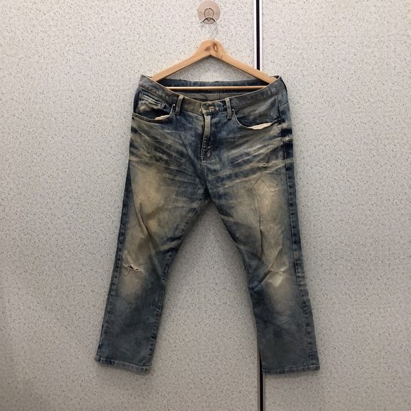 Japanese Brand ACID WASH DESIGN DENIM TORNADO MART REFINED REAL CLOTHES ...