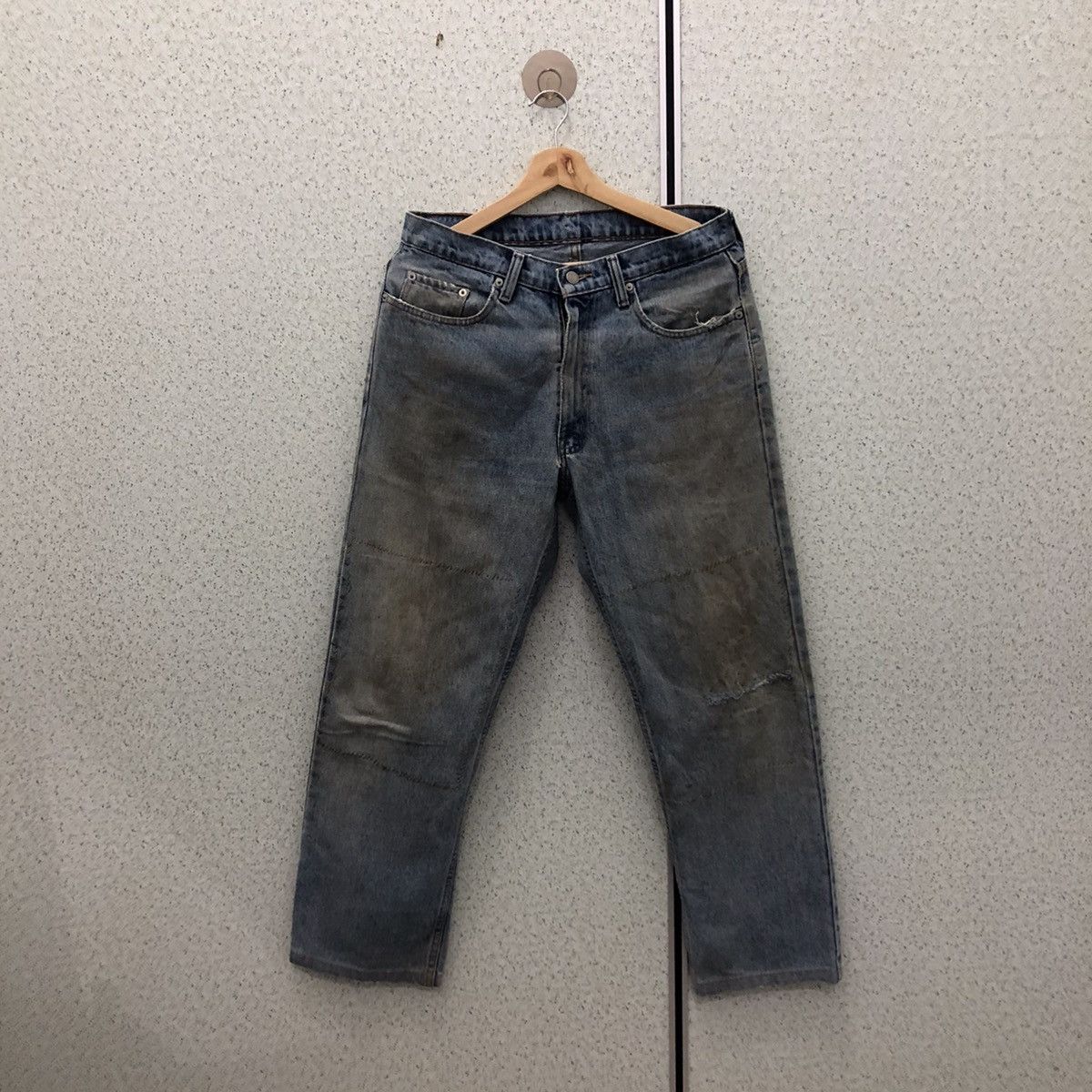 Polo Ralph Lauren DISTRESSED JEANS DENIM POLO RALPH LAUREN Size US 31 - 1 Thumbnail