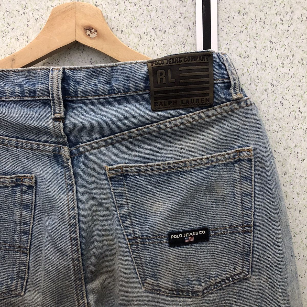 Polo Ralph Lauren DISTRESSED JEANS DENIM POLO RALPH LAUREN Size US 31 - 9 Thumbnail