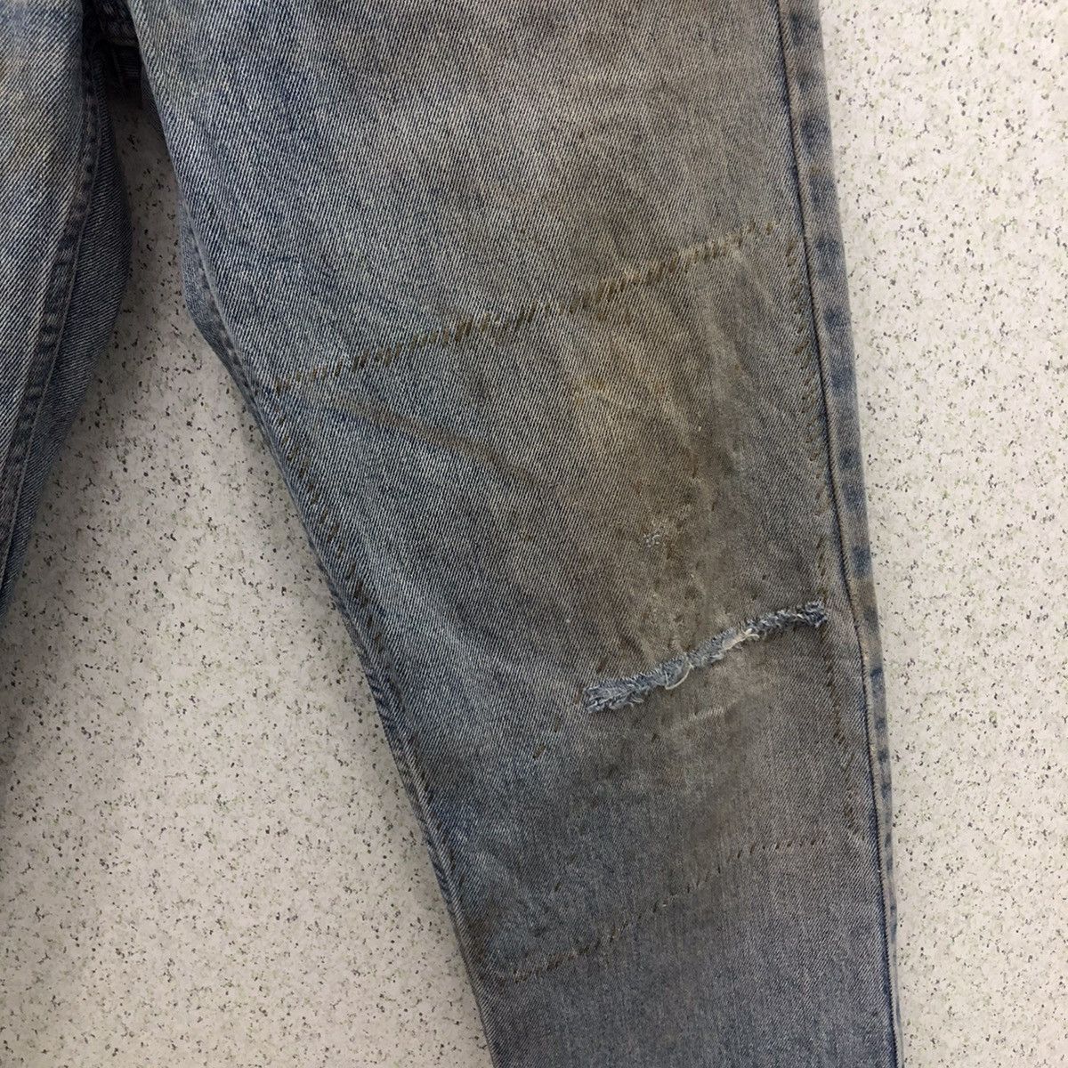 Polo Ralph Lauren DISTRESSED JEANS DENIM POLO RALPH LAUREN Size US 31 - 5 Thumbnail