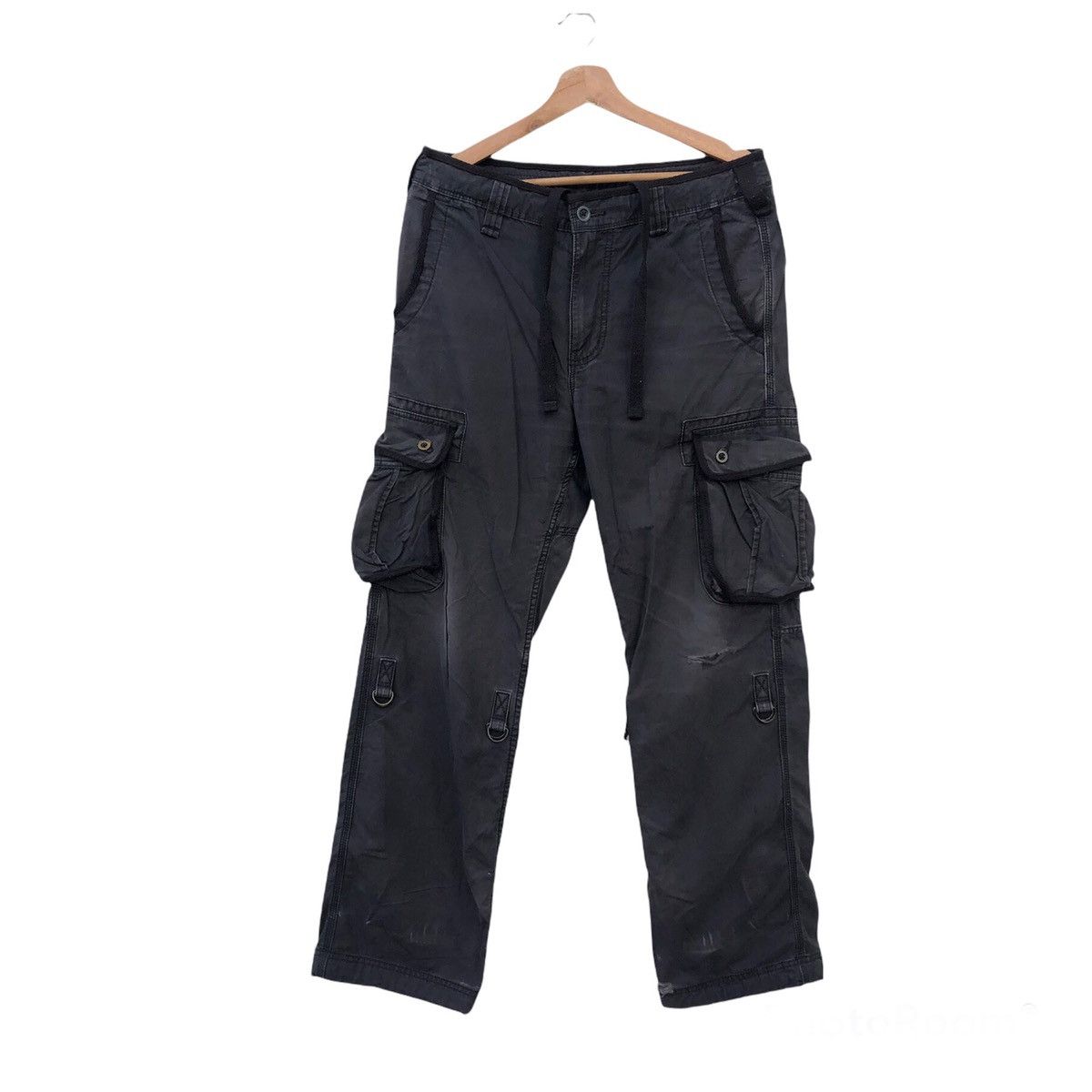 Japanese Brand MULTI POCKET CARGO PANTS JAPANESE BRAND Size US 33 - 1 Thumbnail