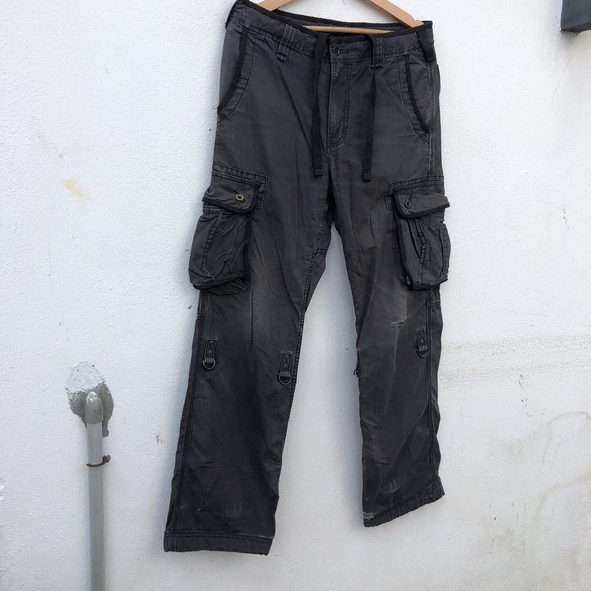 Japanese Brand MULTI POCKET CARGO PANTS JAPANESE BRAND Size US 33 - 3 Thumbnail
