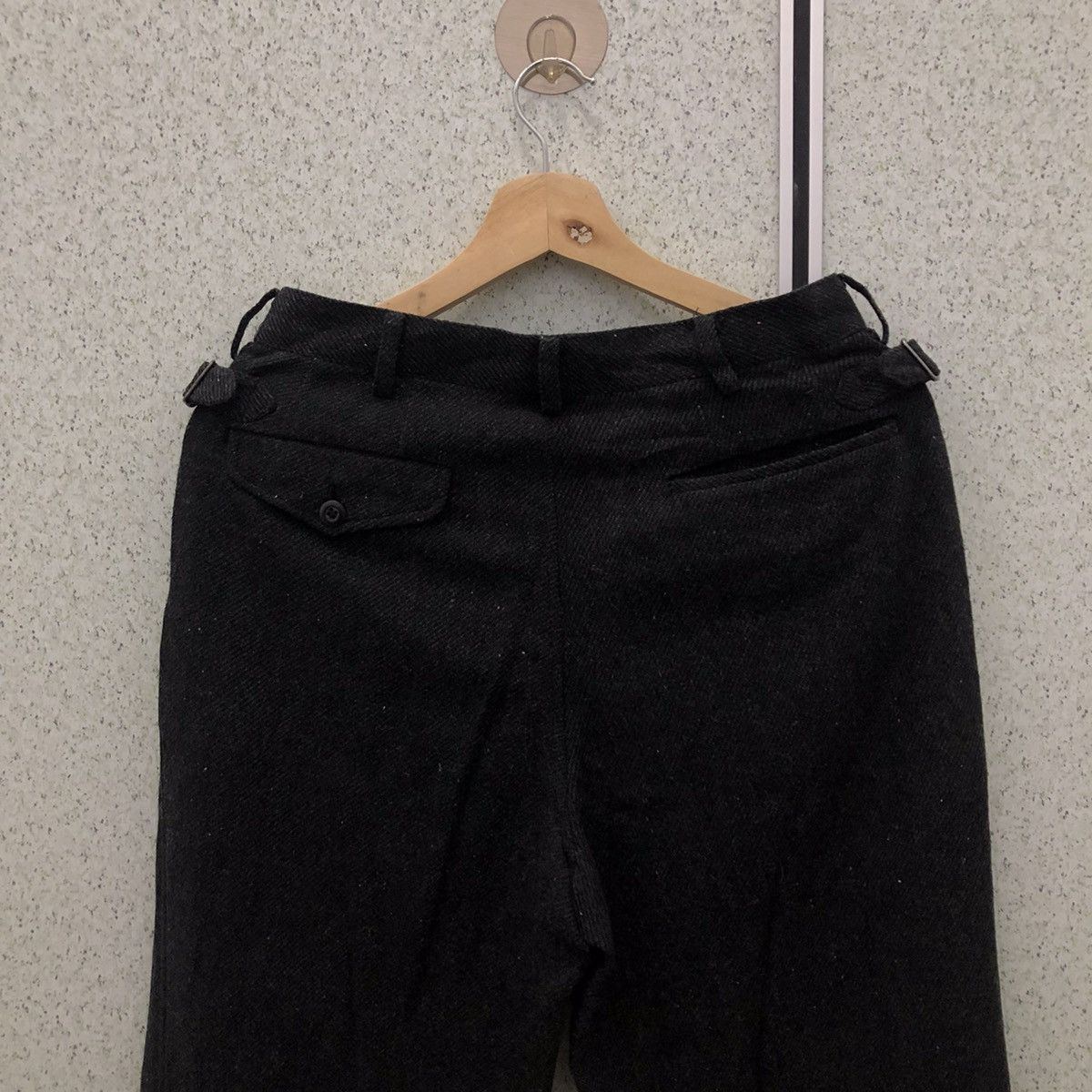 Japanese Brand CASUAL PANTS WITH BUCKLE WOOL INSPIRED BY ISSEY MIYAKE Size US 28 / EU 44 - 7 Thumbnail