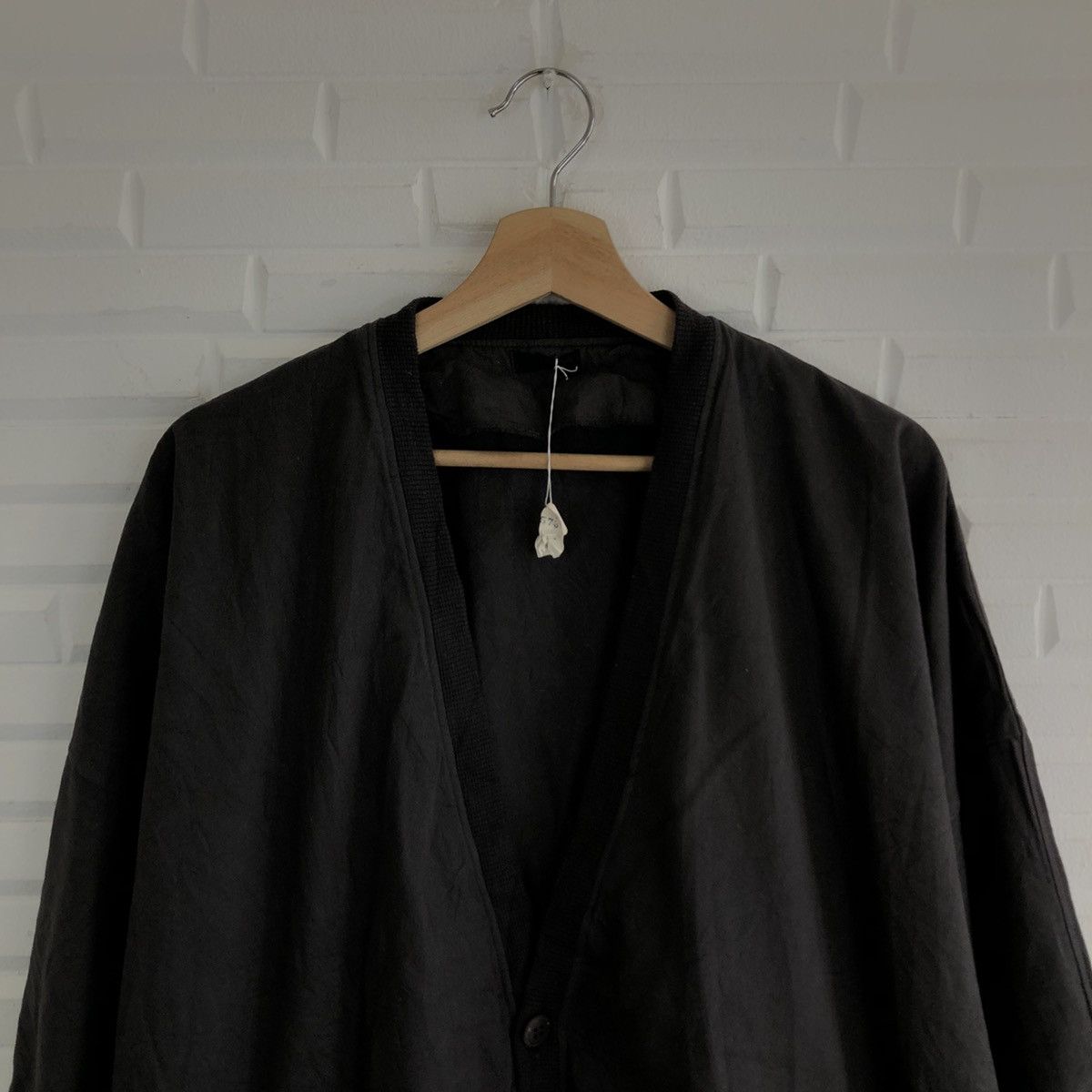 Japanese Brand VINTAGE LIGHT CARDIGAN BOMBER STYLE JACKET Size US L / EU 52-54 / 3 - 3 Thumbnail