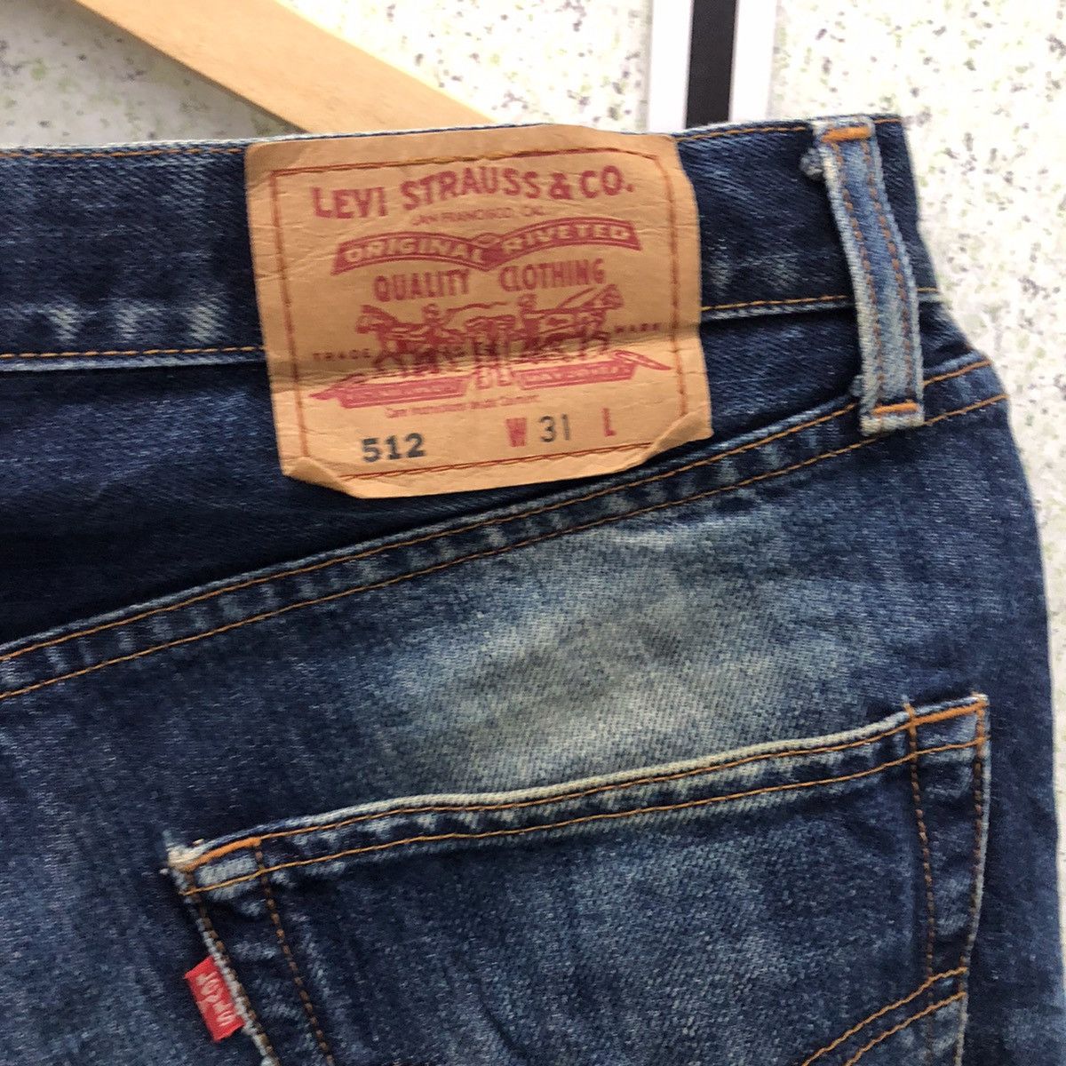 Levi's VINTAGE LEVI'S DENIM JEANS Size US 31 - 11 Thumbnail