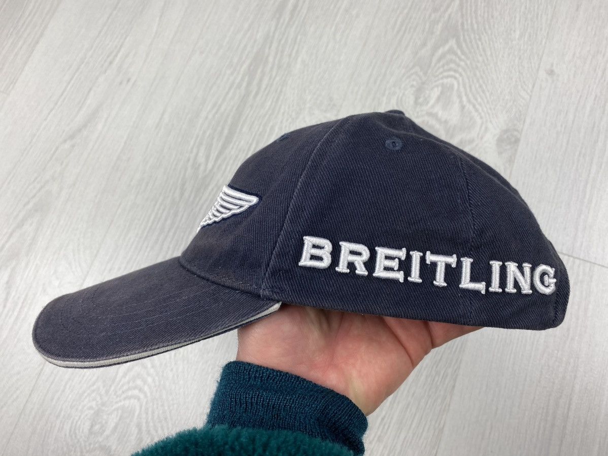 Breitling Vintage Breitling Cap Hat Rolex Cartier Racing Omega Size ONE SIZE - 2 Thumbnail