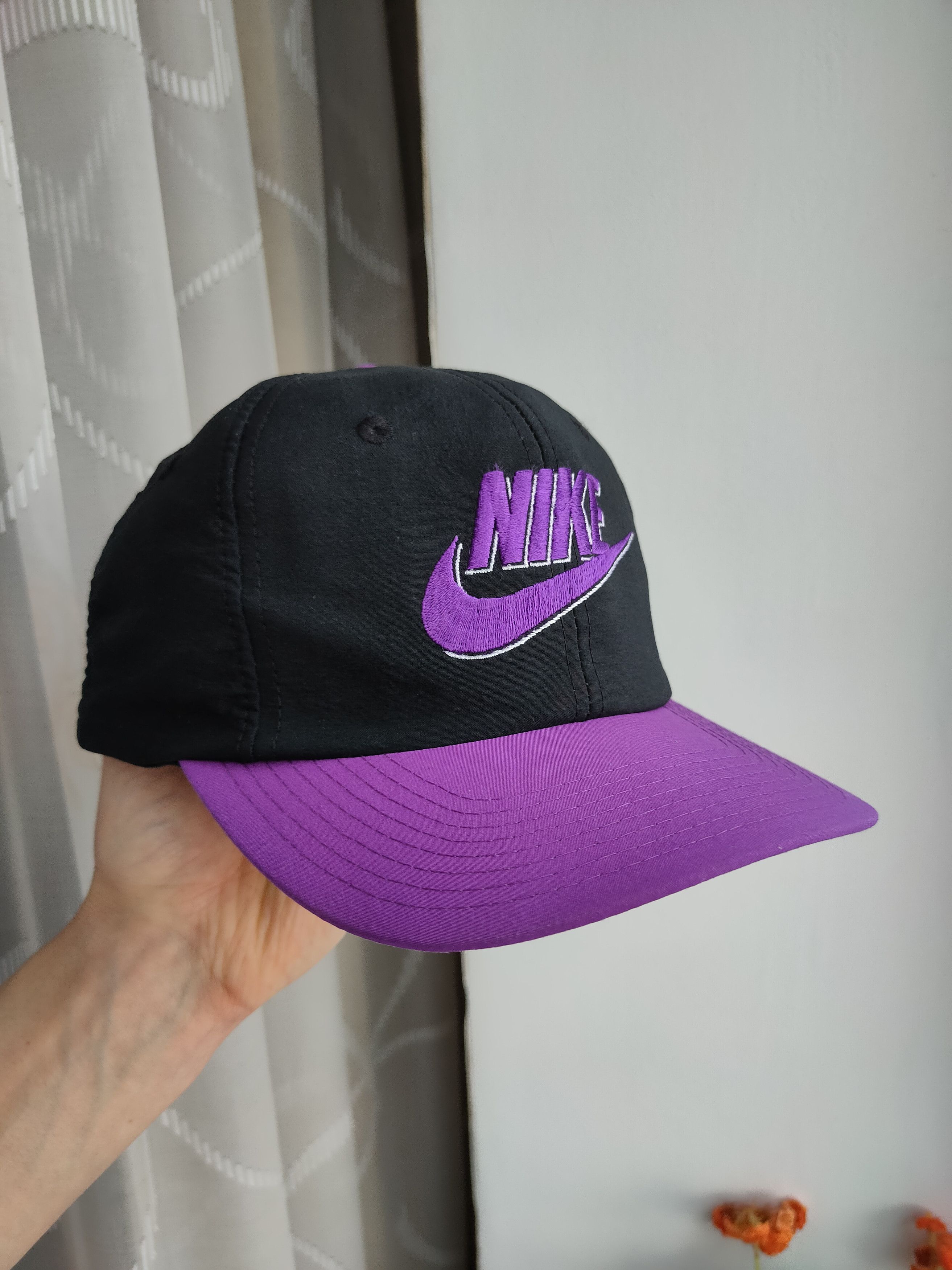 Nike Nike vintage 90s cap hat nylon baseball cap drill nike Size ONE SIZE - 4 Thumbnail