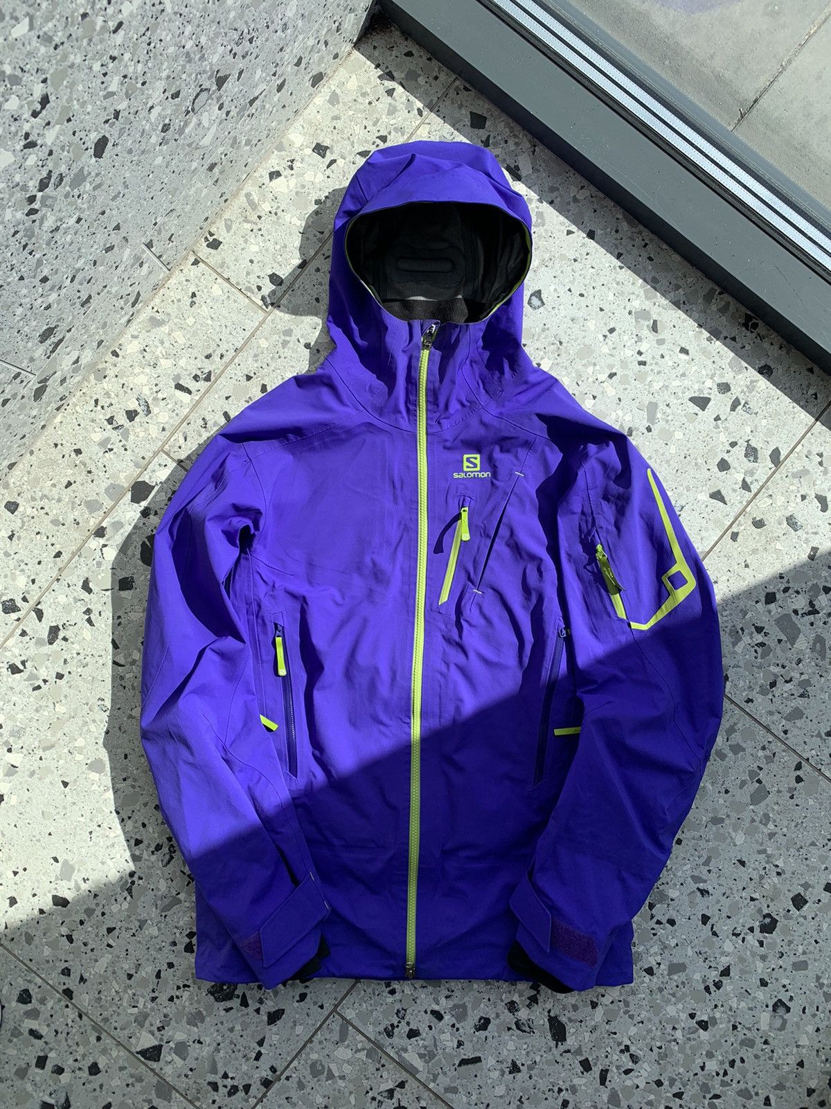Salomon 💜Purple Salomon Gorpcore Ski Jacket Size US S / EU 44-46 / 1 - 1 Thumbnail