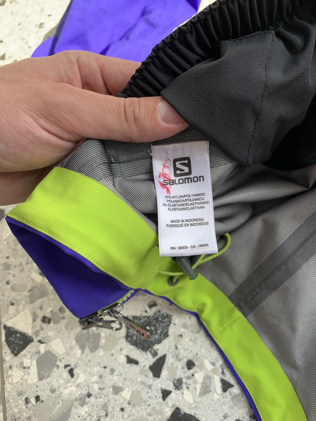 Salomon 💜Purple Salomon Gorpcore Ski Jacket Size US S / EU 44-46 / 1 - 13 Thumbnail