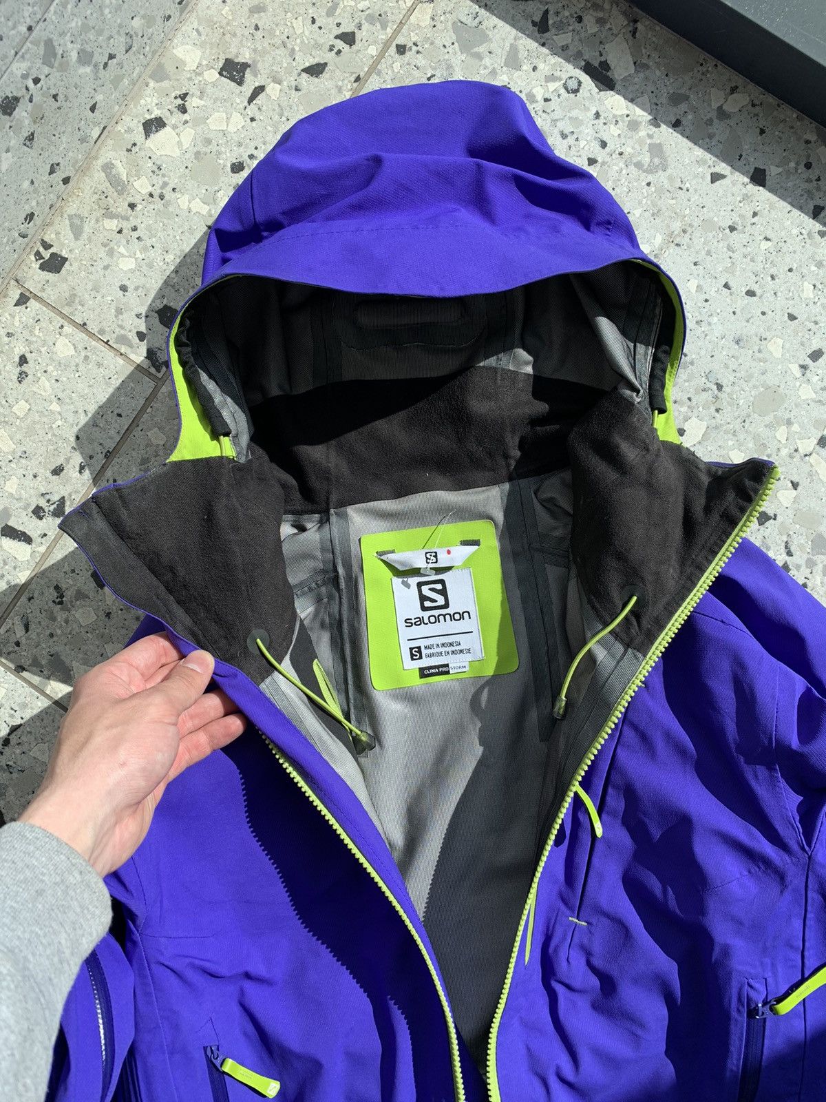 Salomon 💜Purple Salomon Gorpcore Ski Jacket Size US S / EU 44-46 / 1 - 4 Thumbnail