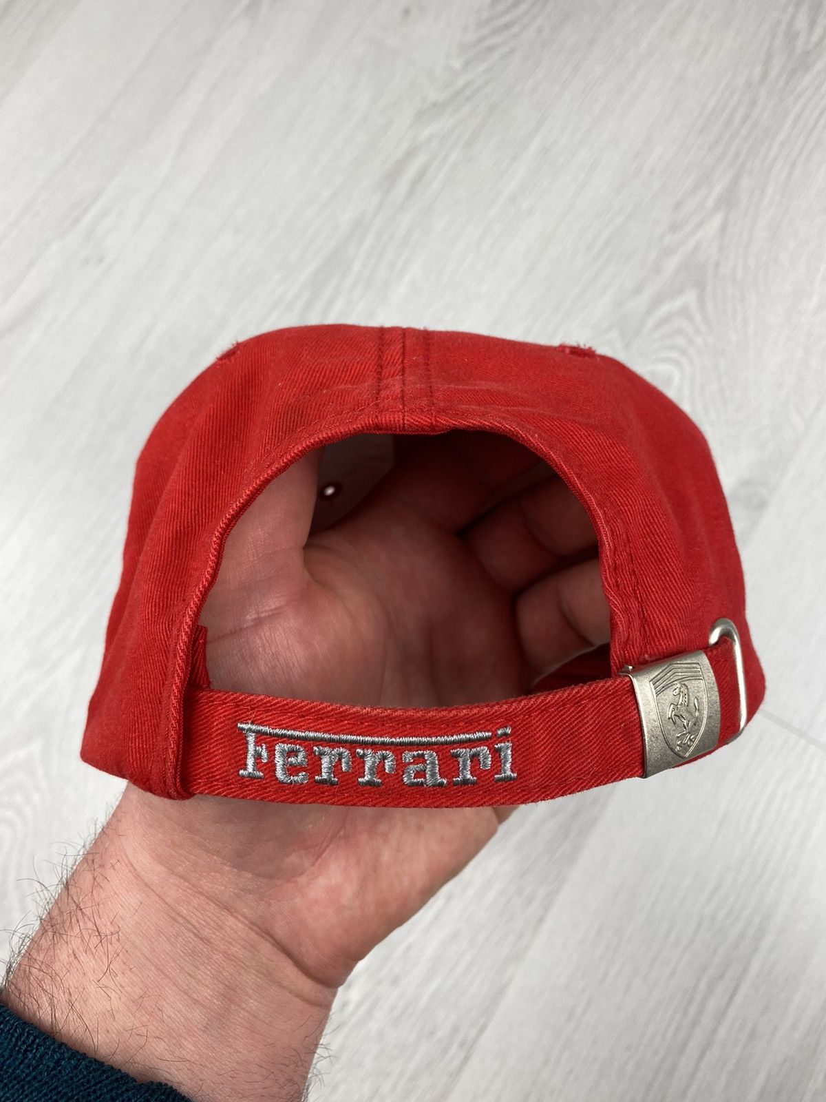 Ferrari Vintage Ferrari Cap Hat BMW Honda Audi Jaguar Mercedes Size ONE SIZE - 4 Thumbnail