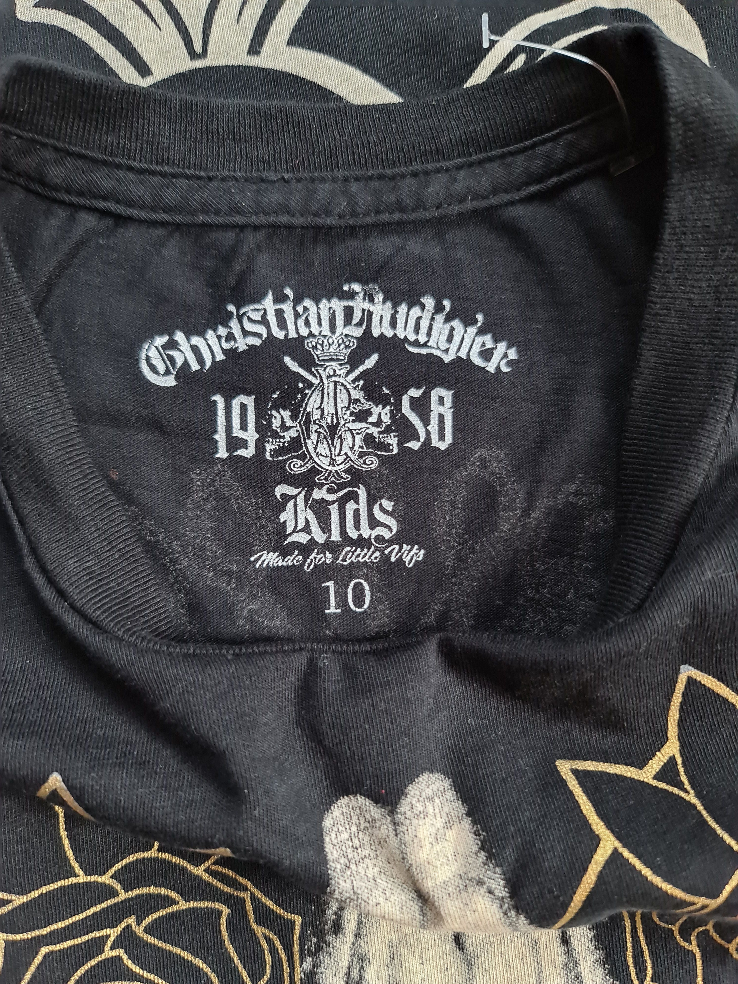 Christian Audigier Christian Audigier 'Art for life' tee shirt kids or S-XS Size XS / US 0-2 / IT 36-38 - 4 Thumbnail