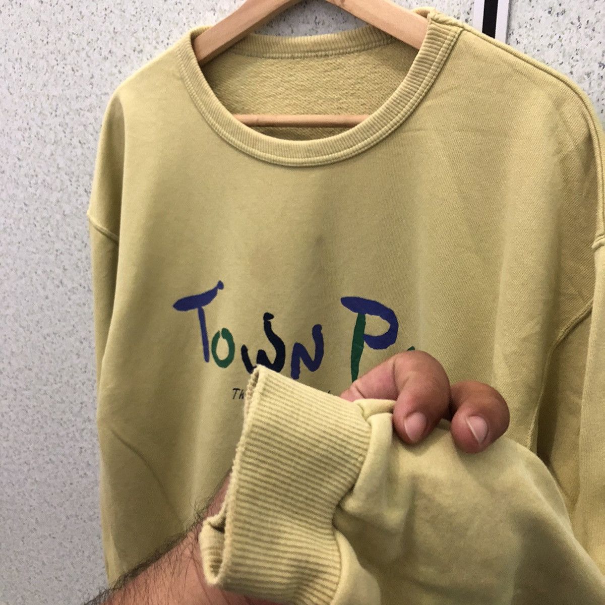 Japanese Brand TOWN PIA SWEATSHIRT BIG LOGO MADE IN JAPAN Size US M / EU 48-50 / 2 - 5 Thumbnail