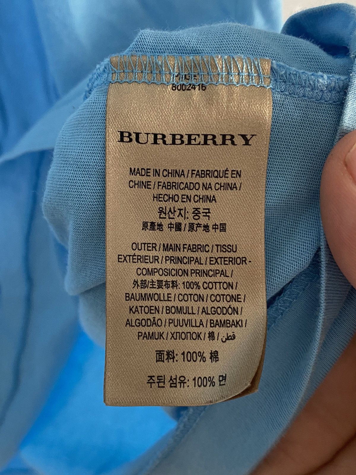 Burberry Vintage Burberry London England T-shirt size XXL Size US XXL / EU 58 / 5 - 7 Thumbnail