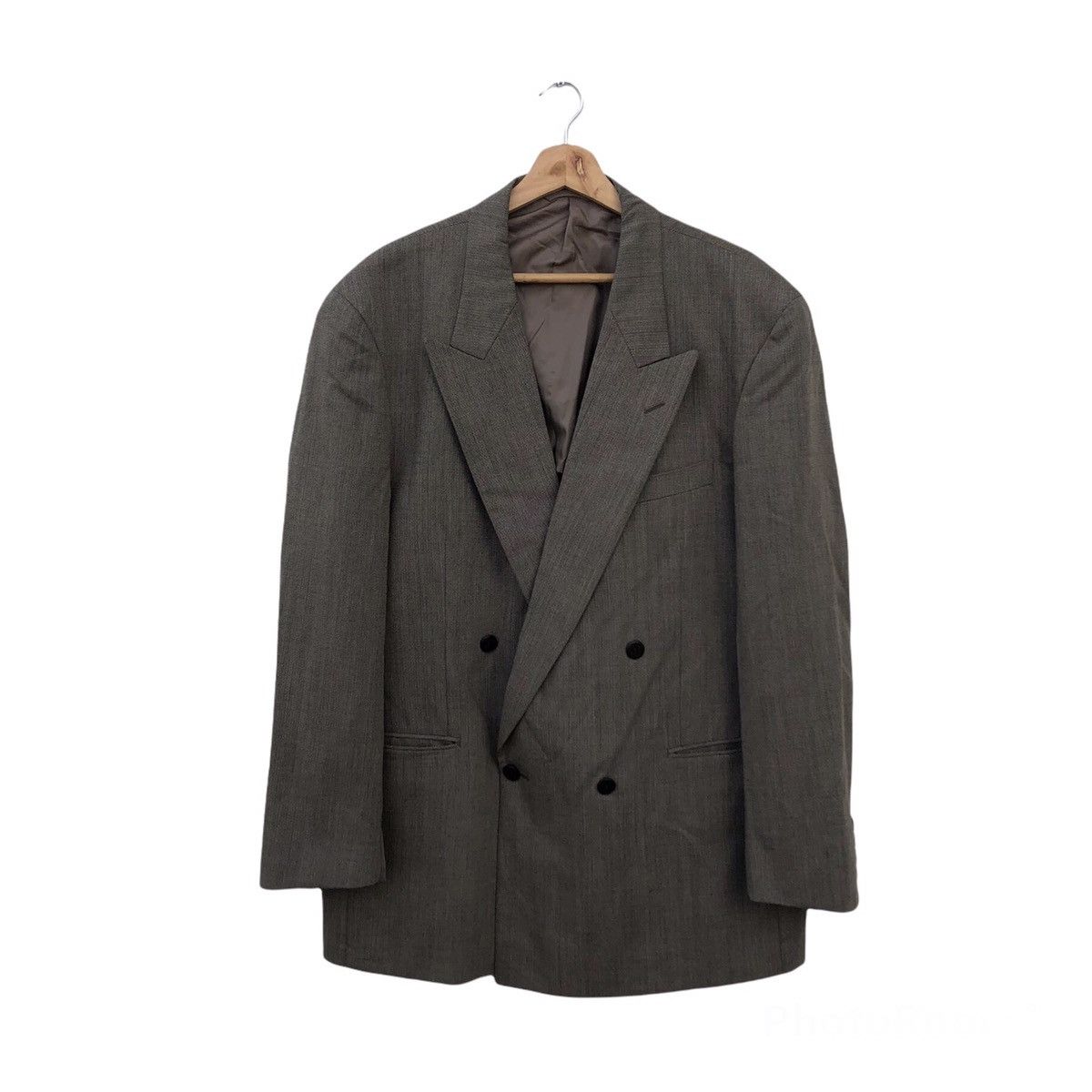 Japanese Brand MOSCHINO DOUBLE BREAST CASUAL COAT Size US M / EU 48-50 / 2 - 1 Thumbnail
